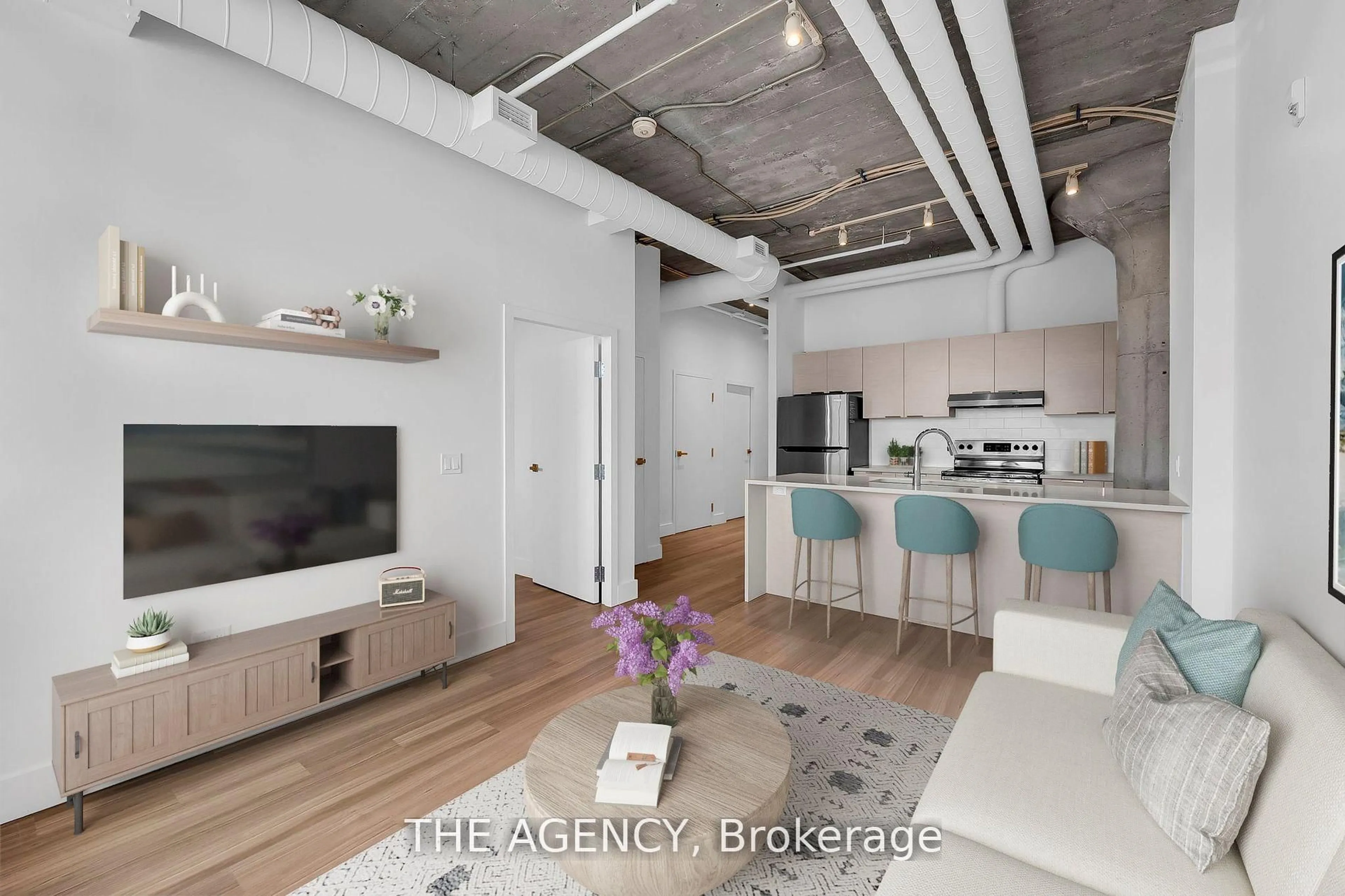 Open concept kitchen, unknown for 120 HURON St #221, Guelph Ontario N1E 0T8