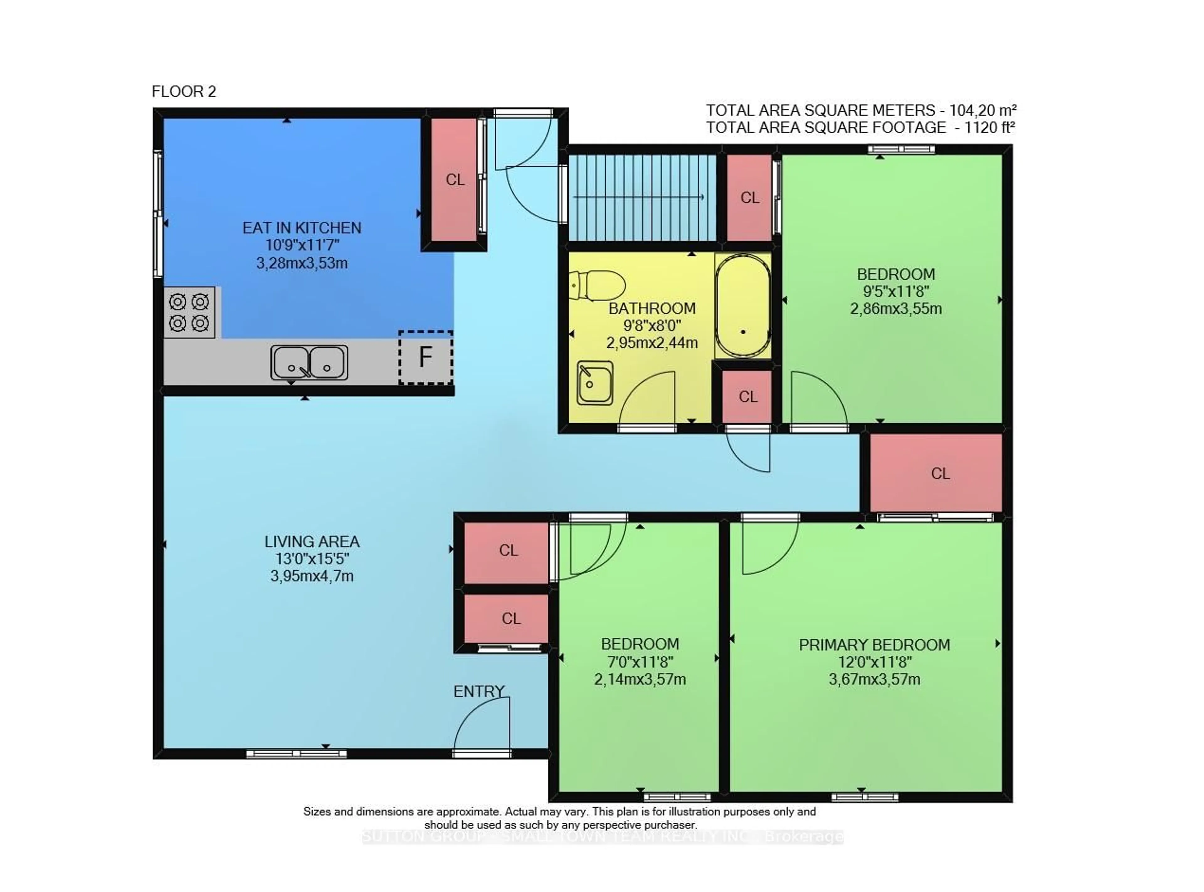 Floor plan for 510 Albert St, South Huron Ontario N0M 1S1