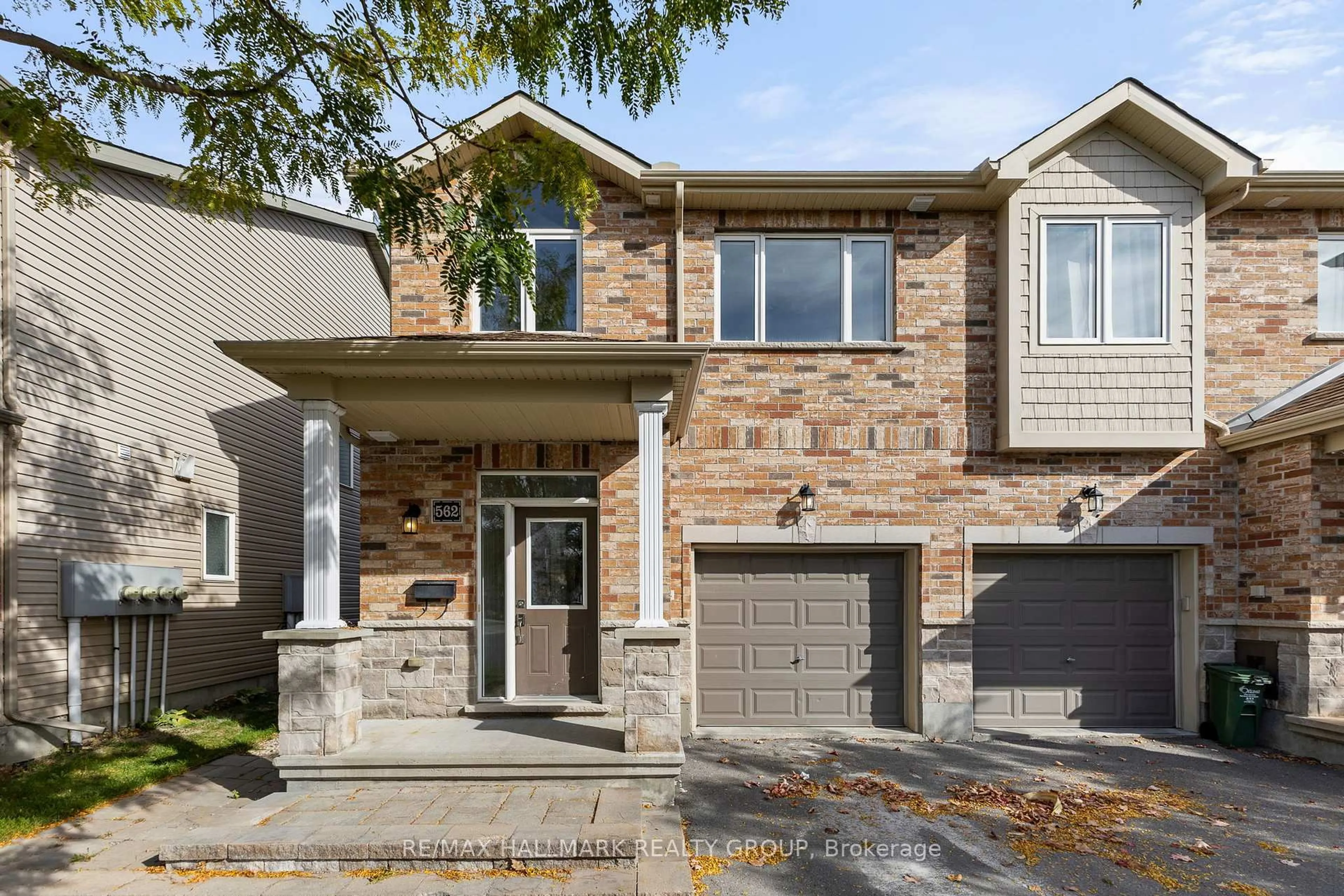 Home with brick exterior material, street for 562 Via Mattino Way, Nepean Ontario K2J 6B8