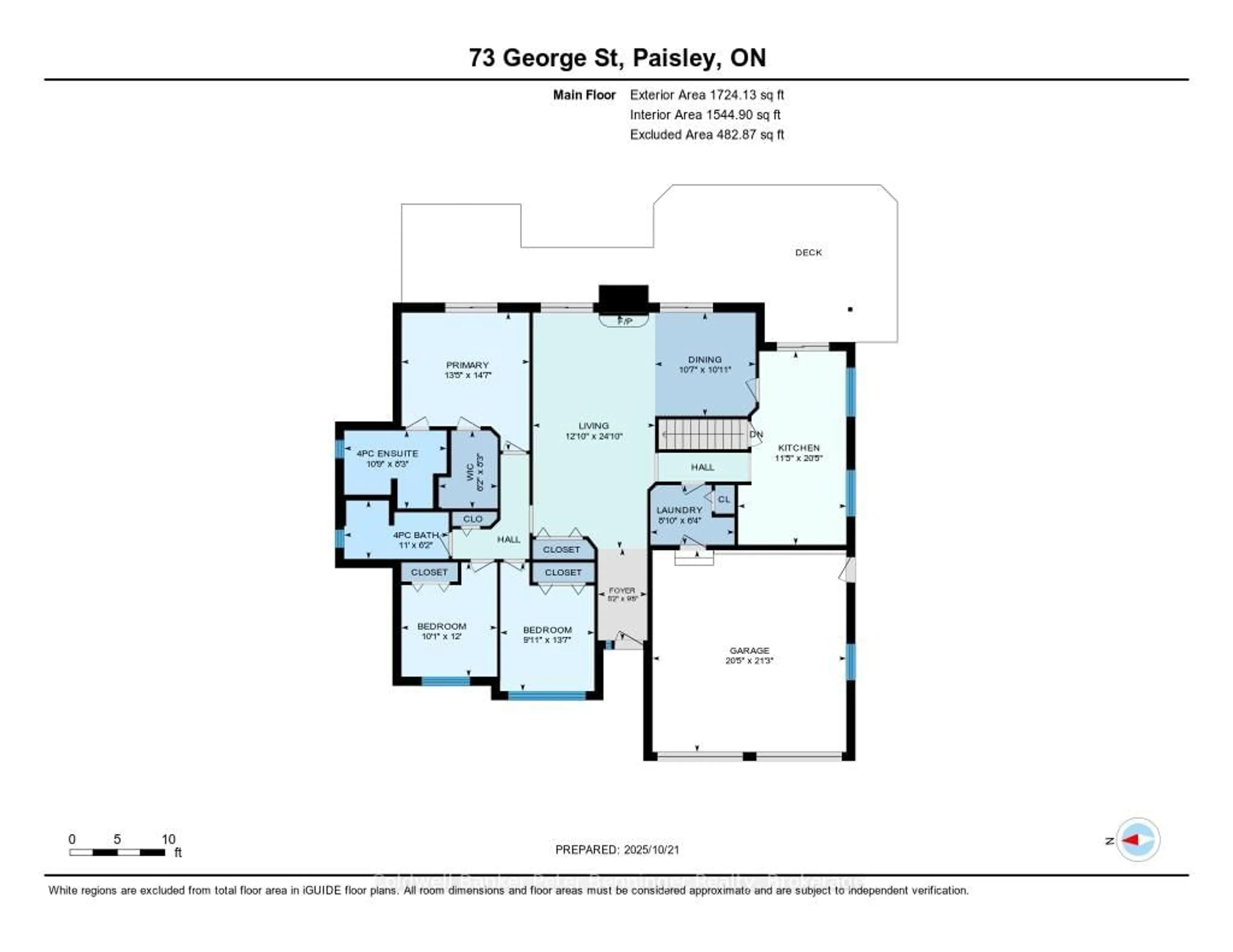 Floor plan for 79 George St, Arran-Elderslie Ontario N0G 2N0