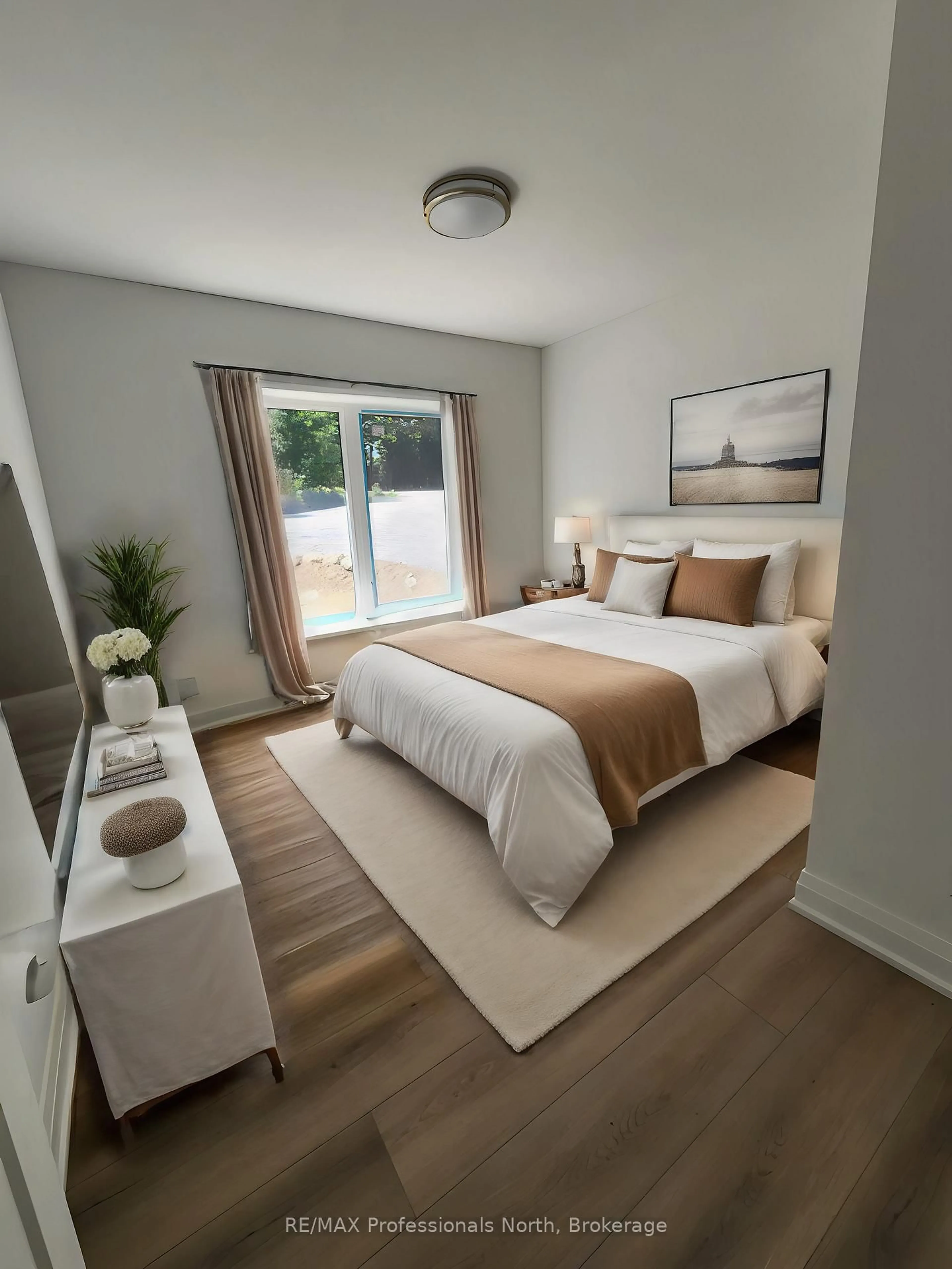 Bedroom with bed, unknown for 282 ECHO RIDGE Rd, Kearney Ontario P0A 1M0