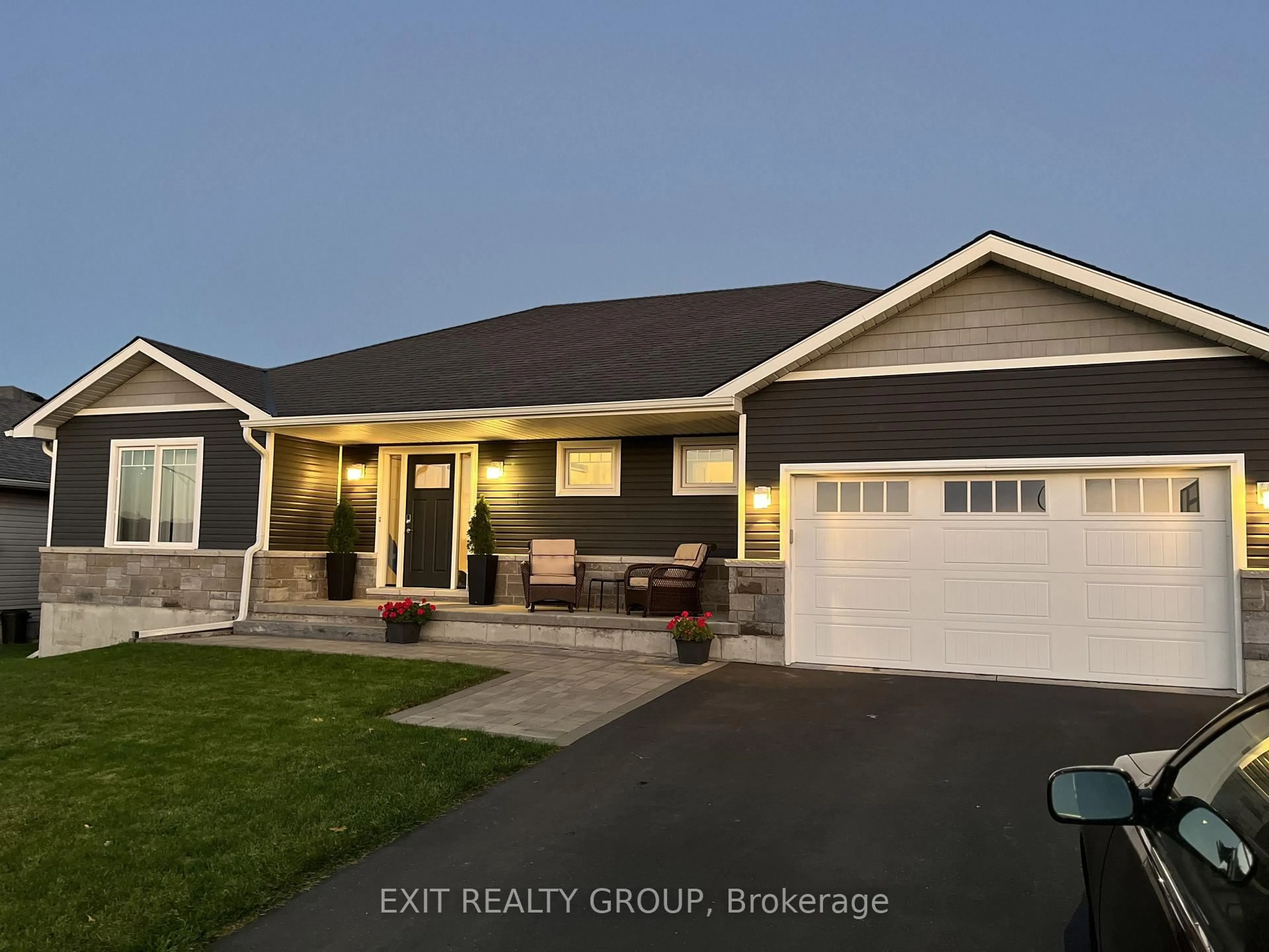 Home with vinyl exterior material, street for 25 Meagan Lane, Hastings Ontario K0K 2C0