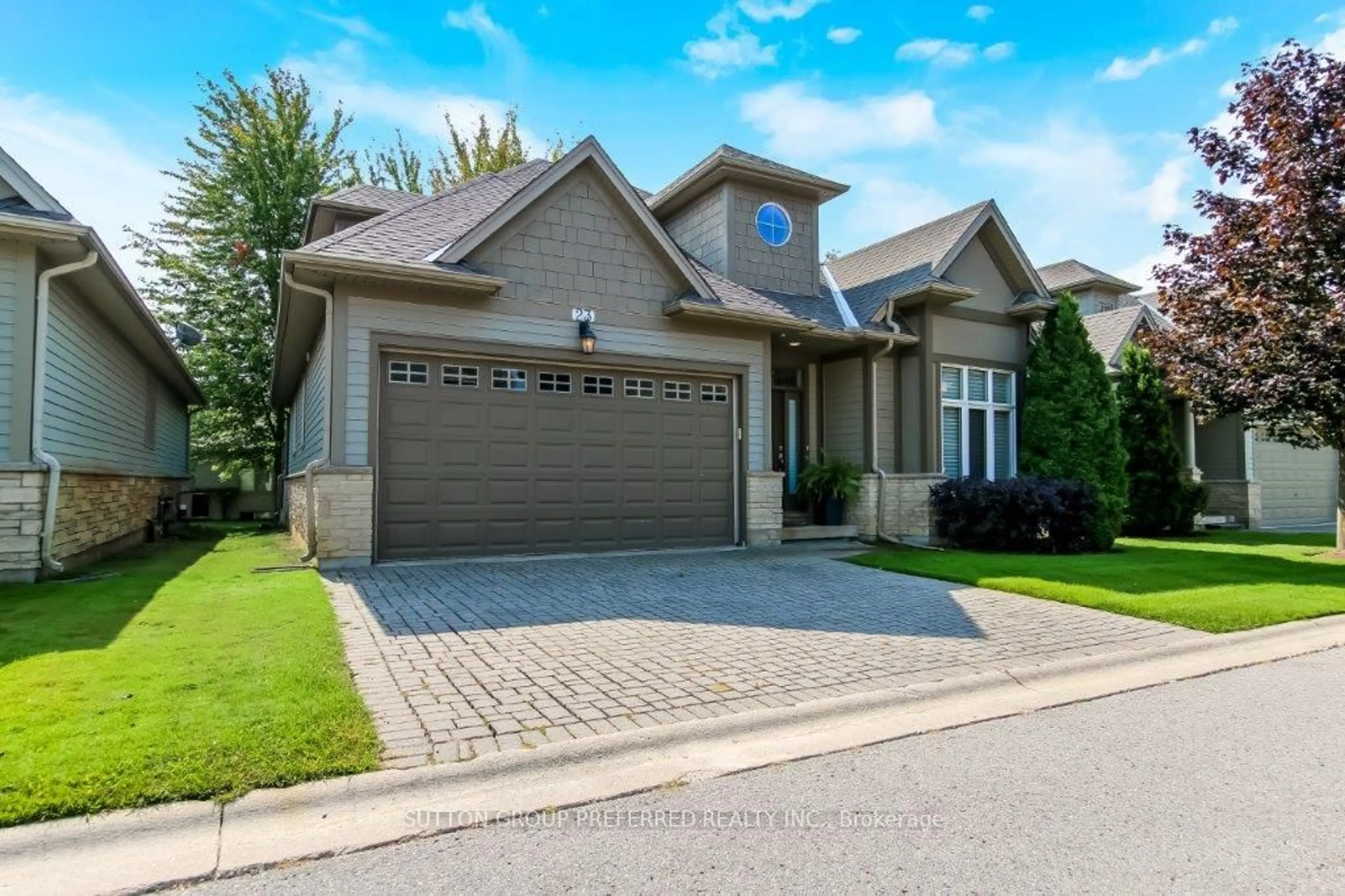 Home with brick exterior material, street for 124 North Centre Rd #23, London North Ontario N5X 4R3