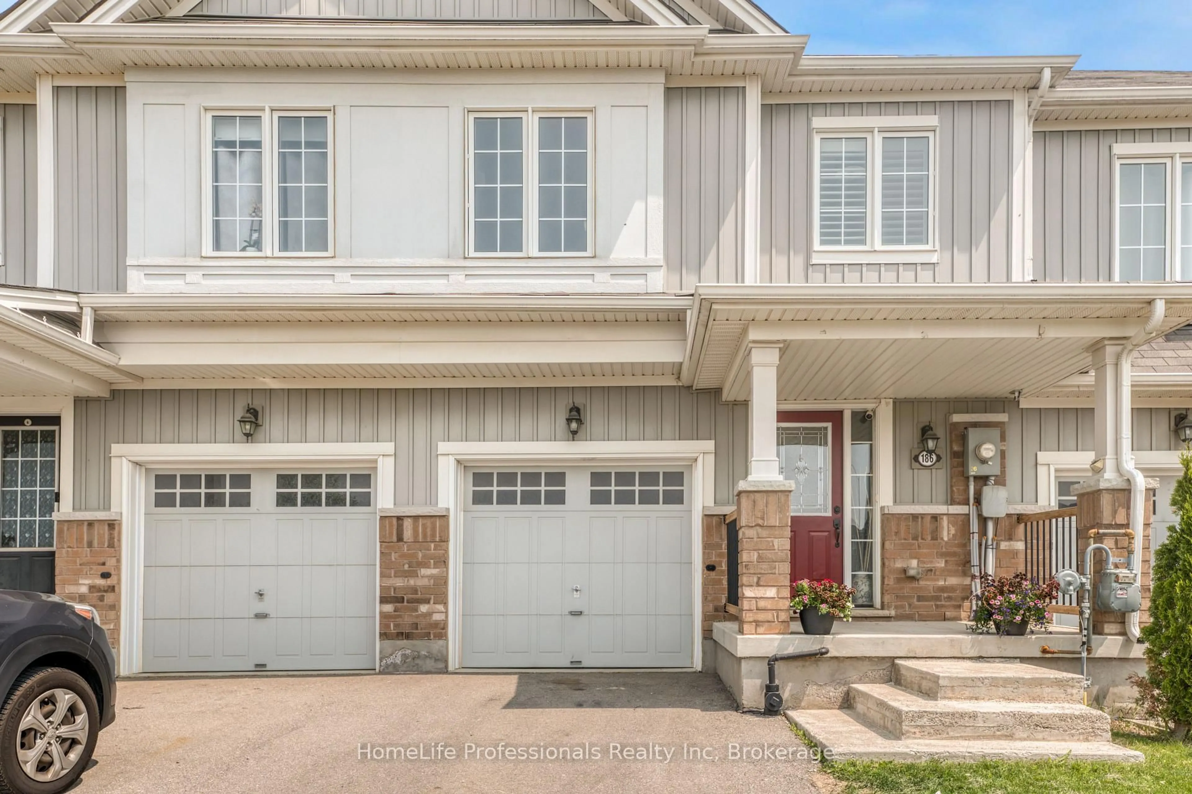 Home with vinyl exterior material, street for 186 Whitwell Way, Hamilton Ontario L0R 1C0