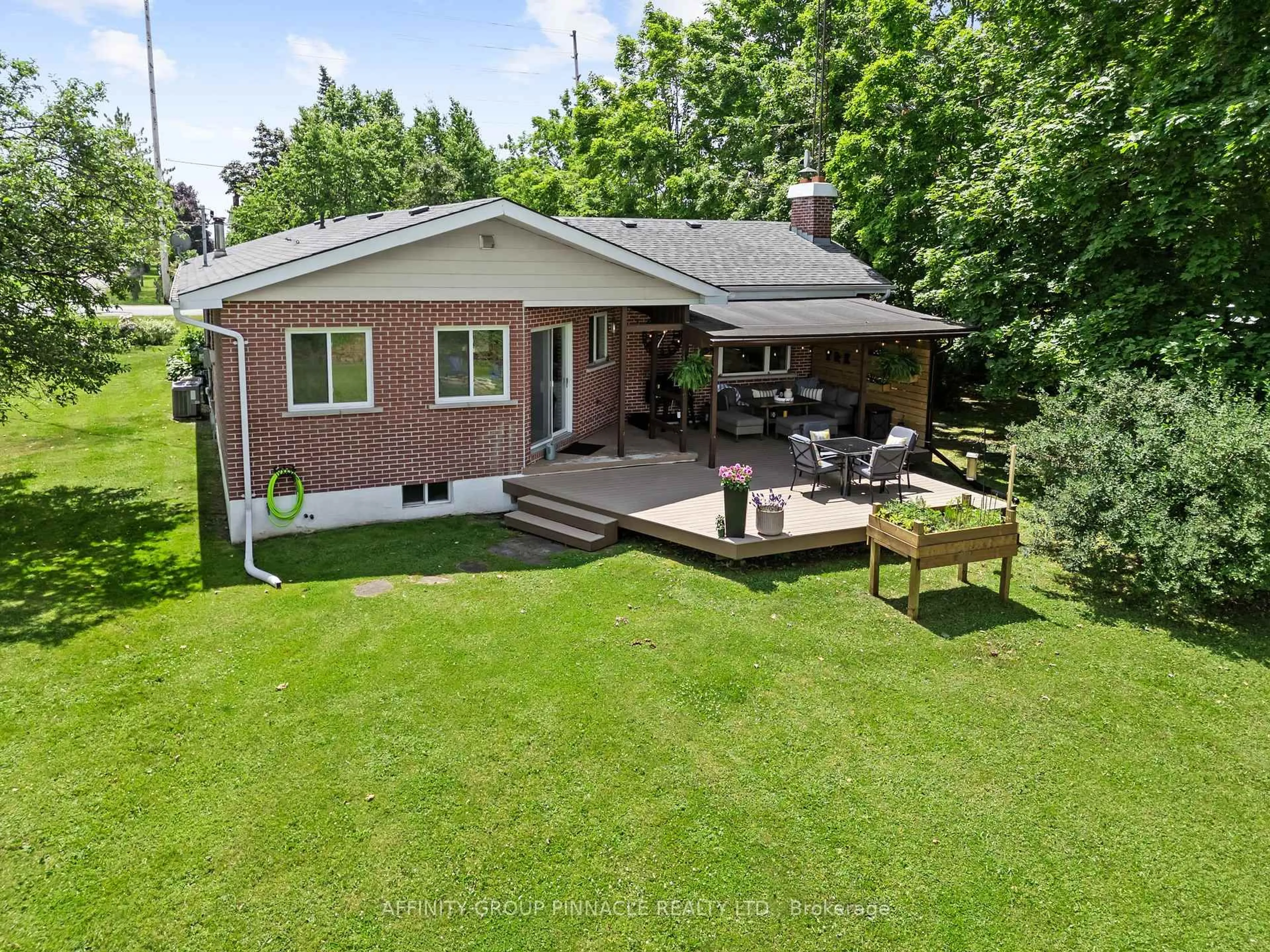 A pic from outside/outdoor area/front of a property/back of a property/a pic from drone, street for 46 Lily Lake Rd, Selwyn Ontario K9J 6X4