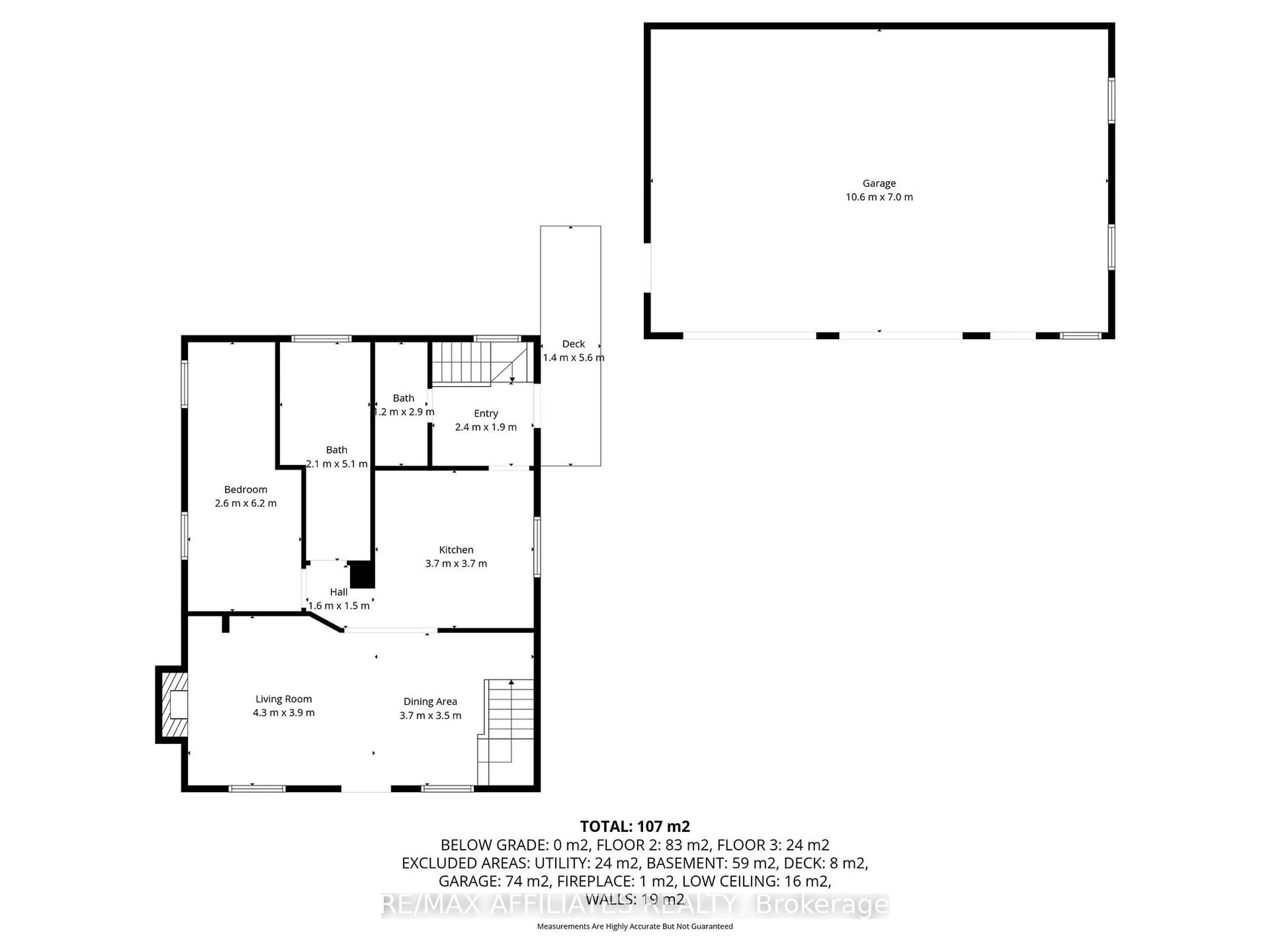 Floor plan for 3410 County 21 Rd, Edwardsburgh/Cardinal Ontario K0E 1X0