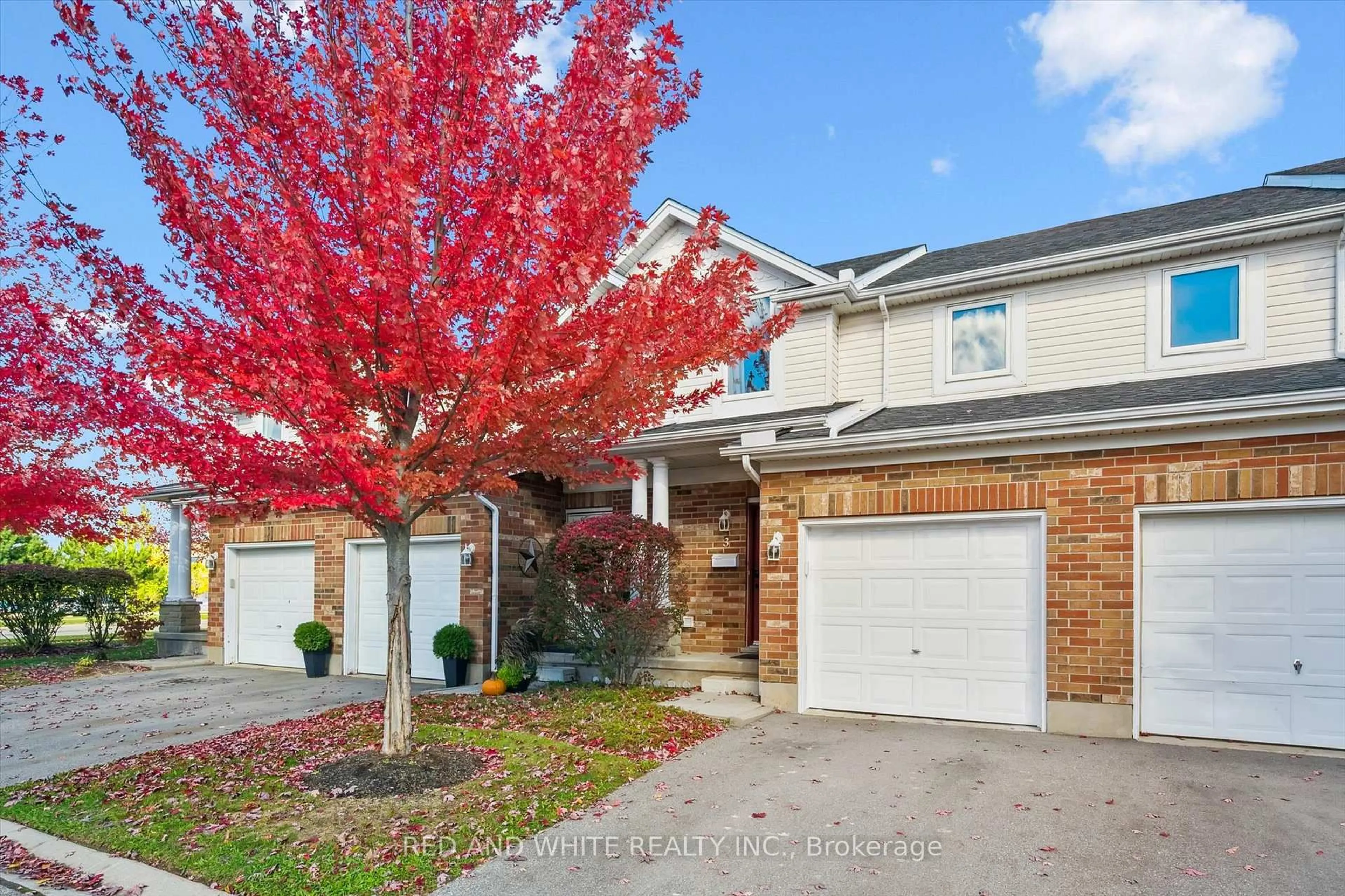 Home with brick exterior material, street for 151 Clairfields Dr #3, Guelph Ontario N1L 1P5