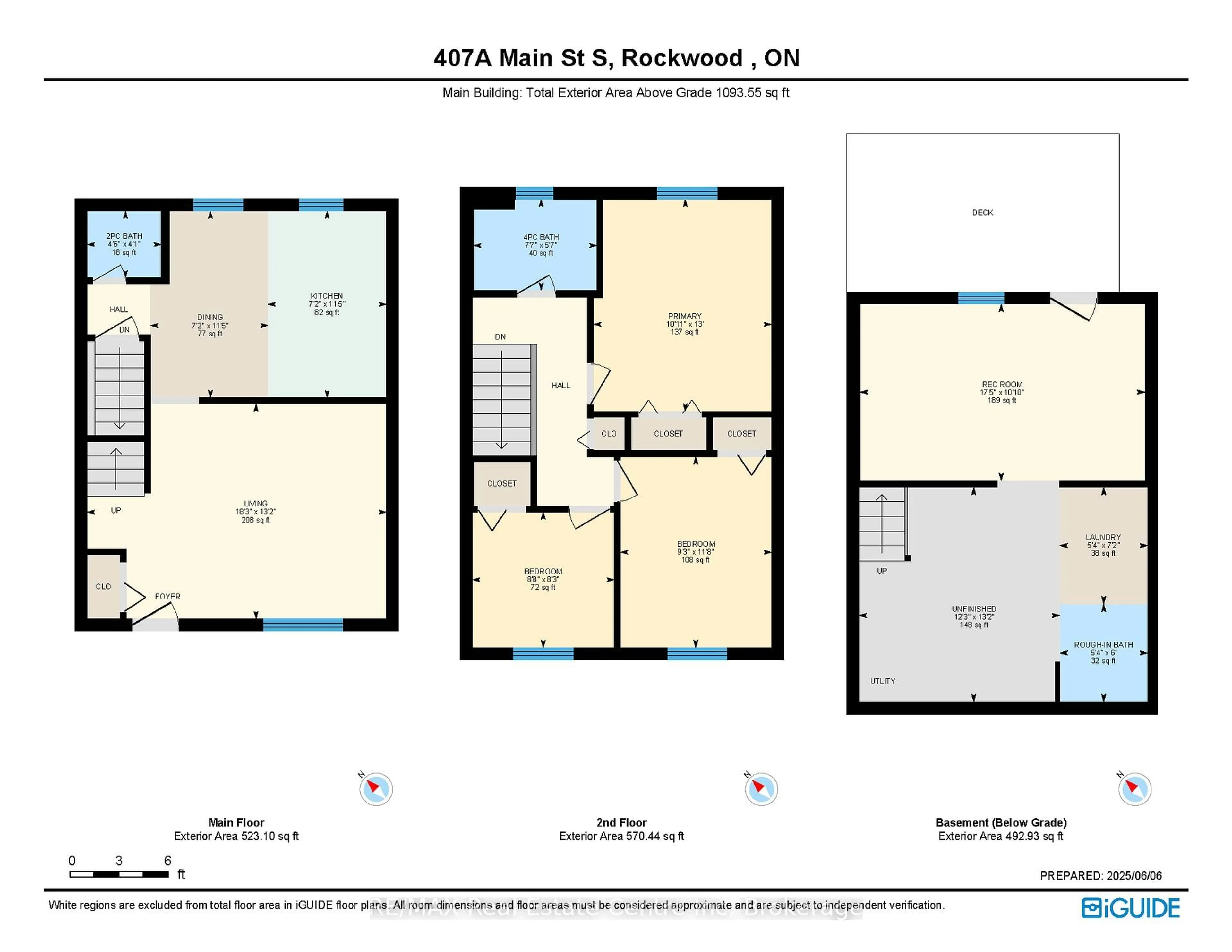 Floor plan for 407 Maint St, Guelph/Eramosa Ontario N0B 2K0