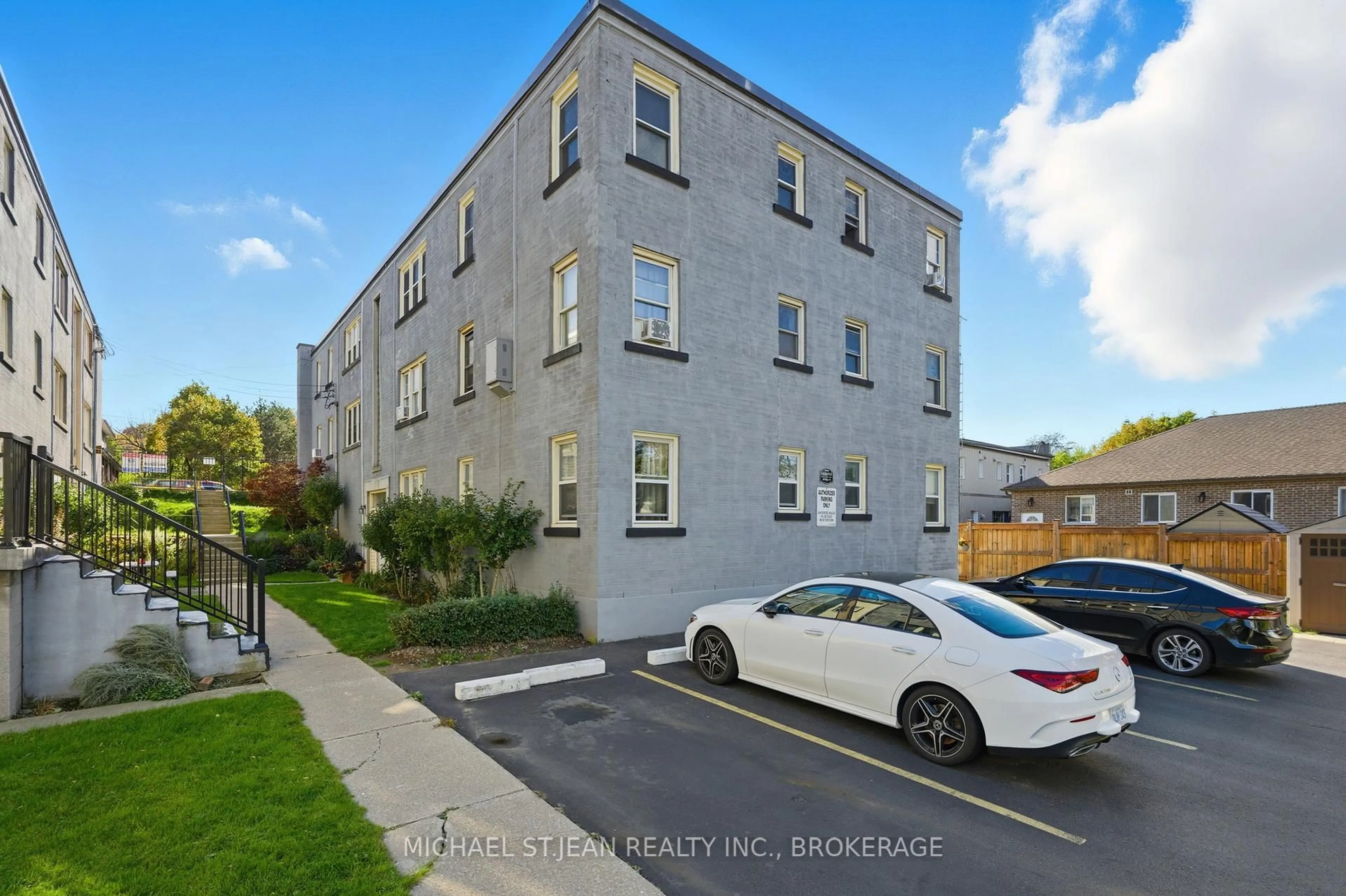 A pic from outside/outdoor area/front of a property/back of a property/a pic from drone, street for 1755 King St #9, Hamilton Ontario L8K 1V6