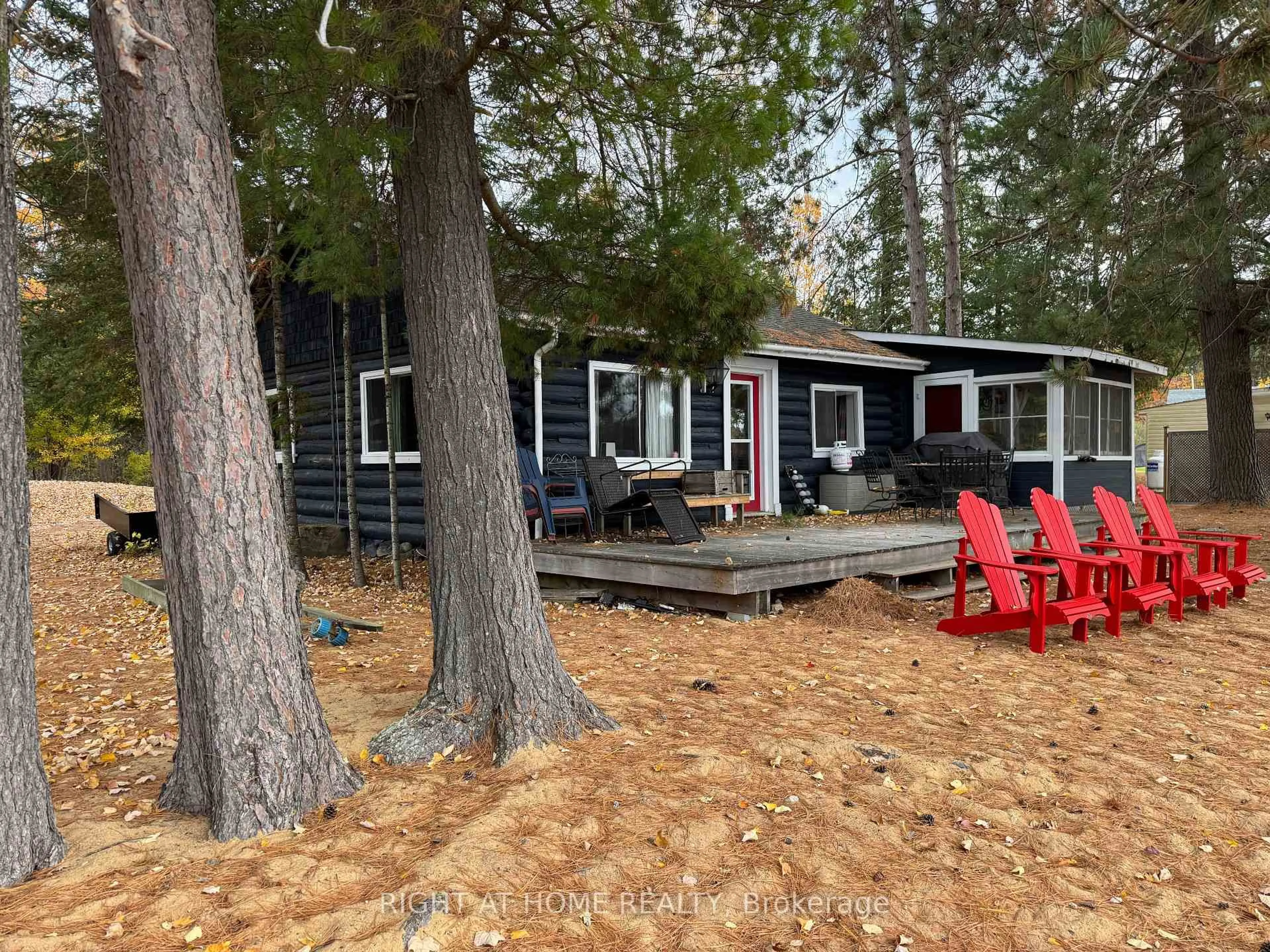 A pic from outside/outdoor area/front of a property/back of a property/a pic from drone, forest/trees view for 549 Red Rock Rd Rd, Killaloe Ontario K0J 2A0