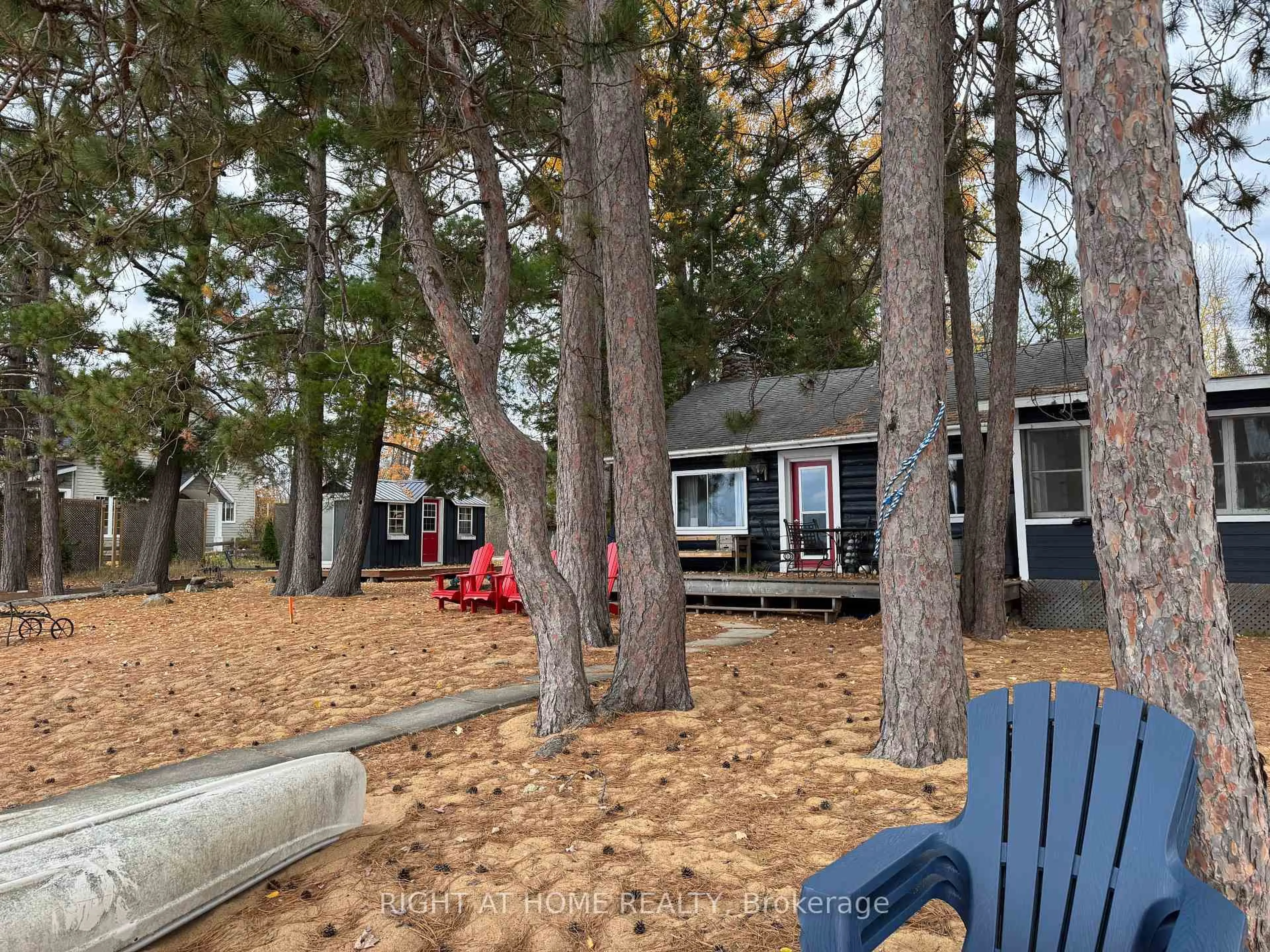 A pic from outside/outdoor area/front of a property/back of a property/a pic from drone, unknown for 549 Red Rock Rd Rd, Killaloe Ontario K0J 2A0