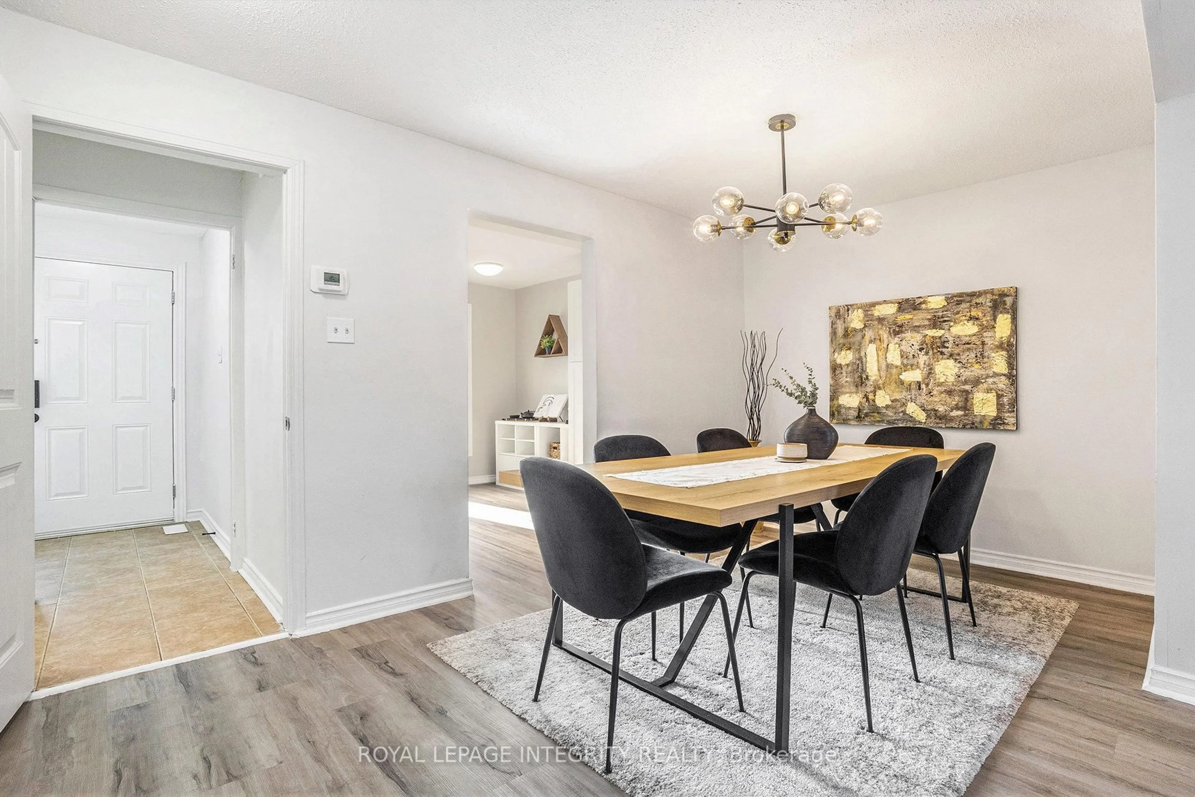 Dining room, wood/laminate floor for 3333 Mccarthy Rd #17, Ottawa Ontario K1V 9X5