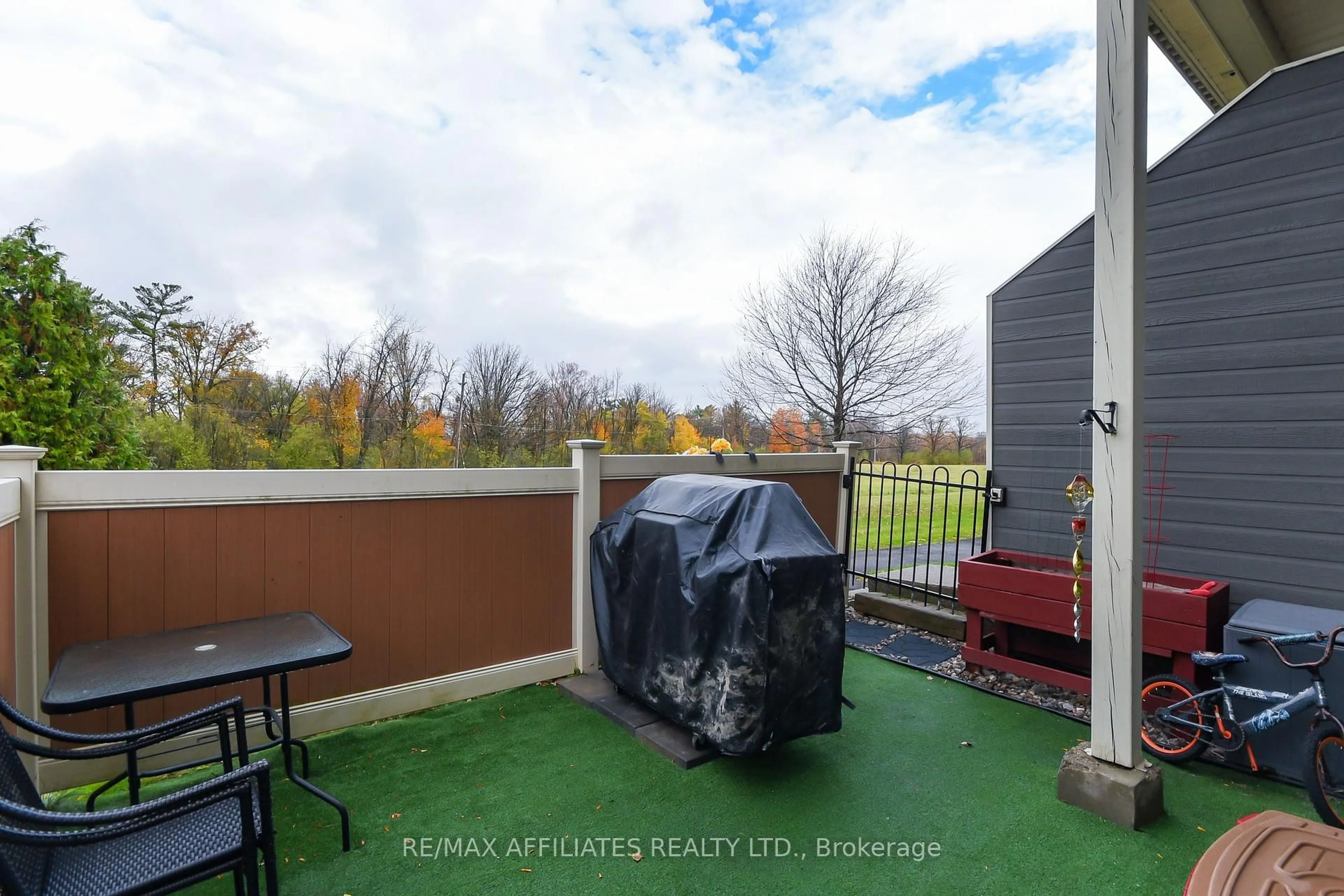 Patio, water/lake/river/ocean view for 758 St Andre Dr #87A, Ottawa Ontario K1C 4S6