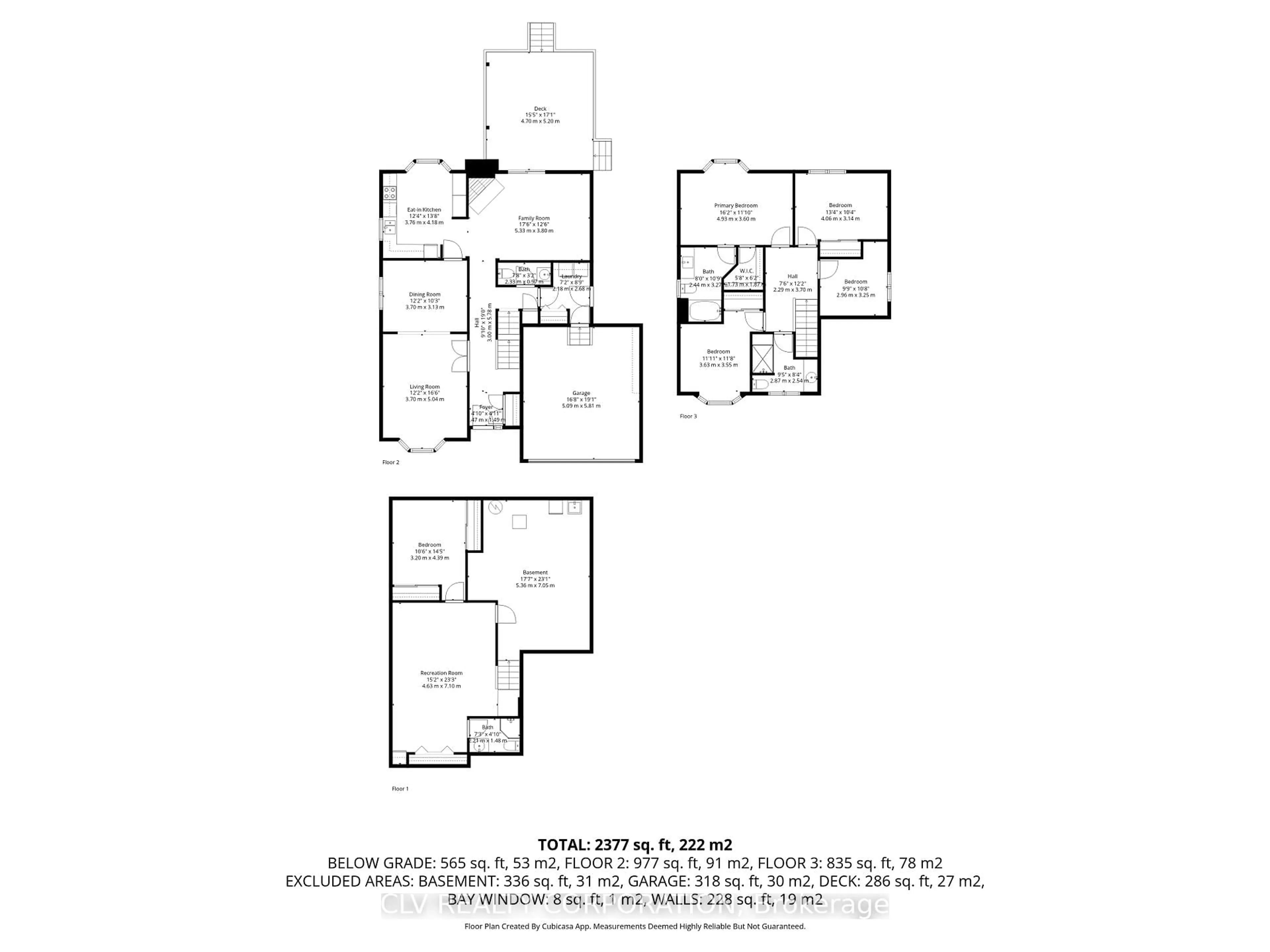 Floor plan for 6002 Meadowglen Dr, Ottawa Ontario K1C 5T3