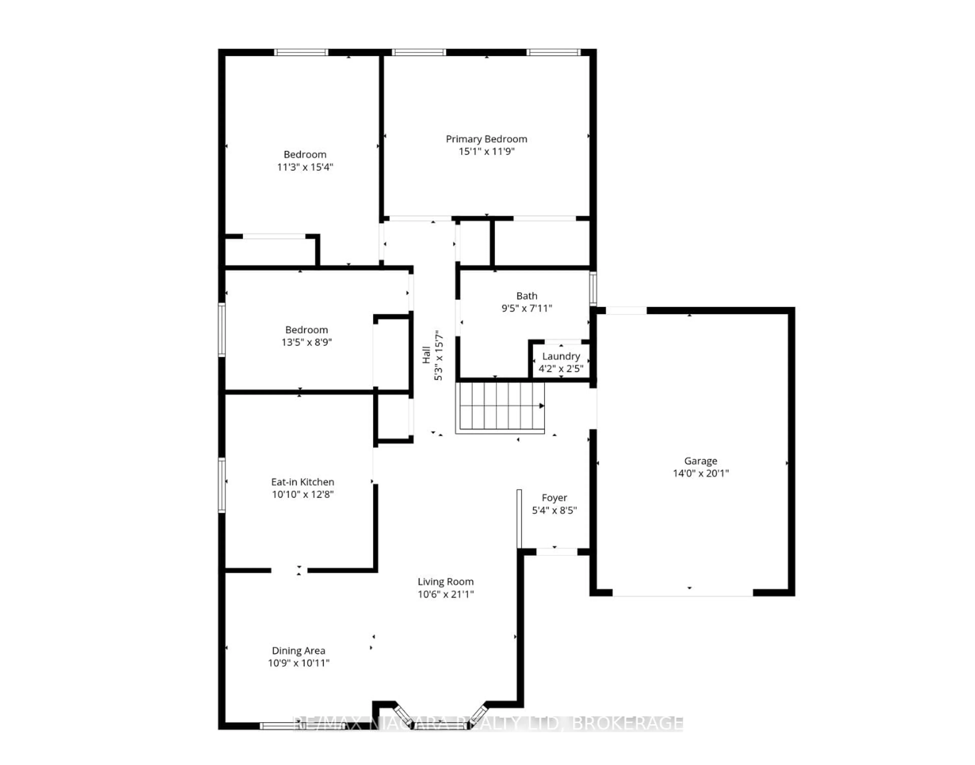 Floor plan for 57 Wellandvale Dr, Welland Ontario L3C 7C5