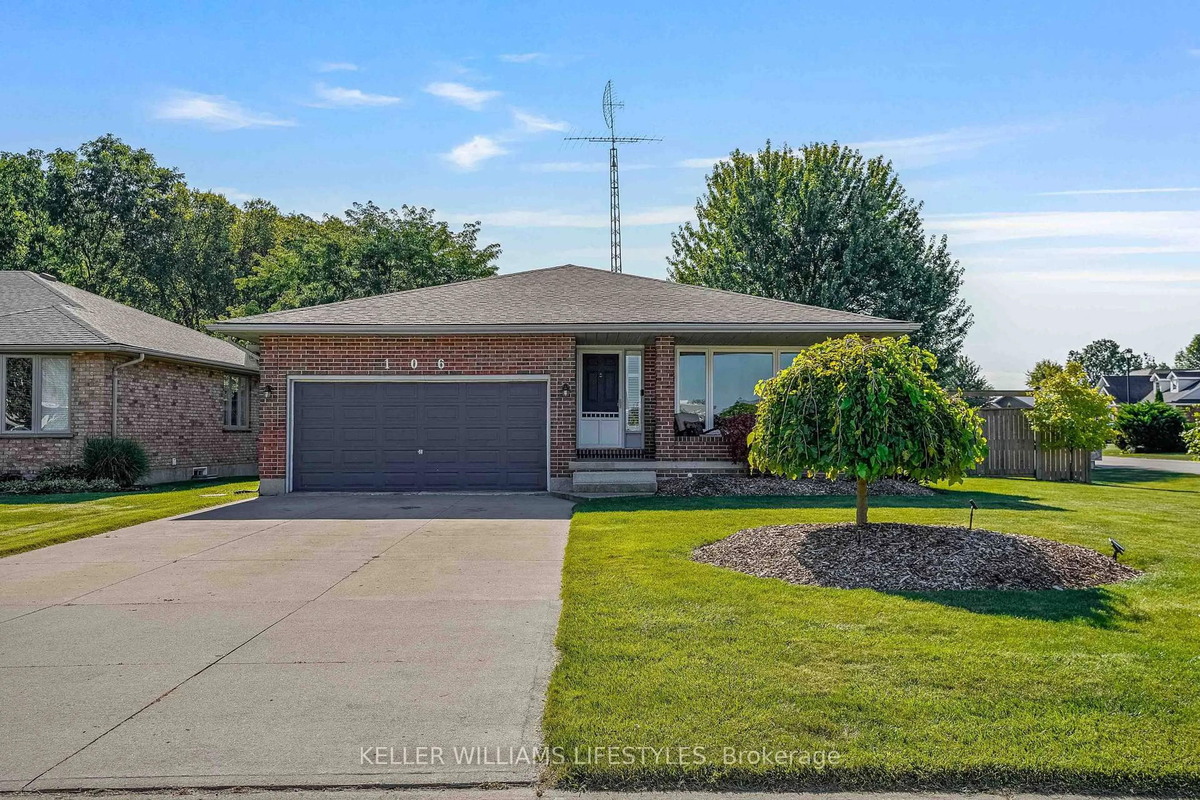 Home with brick exterior material, street for 106 ANDERSON Ave, Southwest Middlesex Ontario N0L 1M0