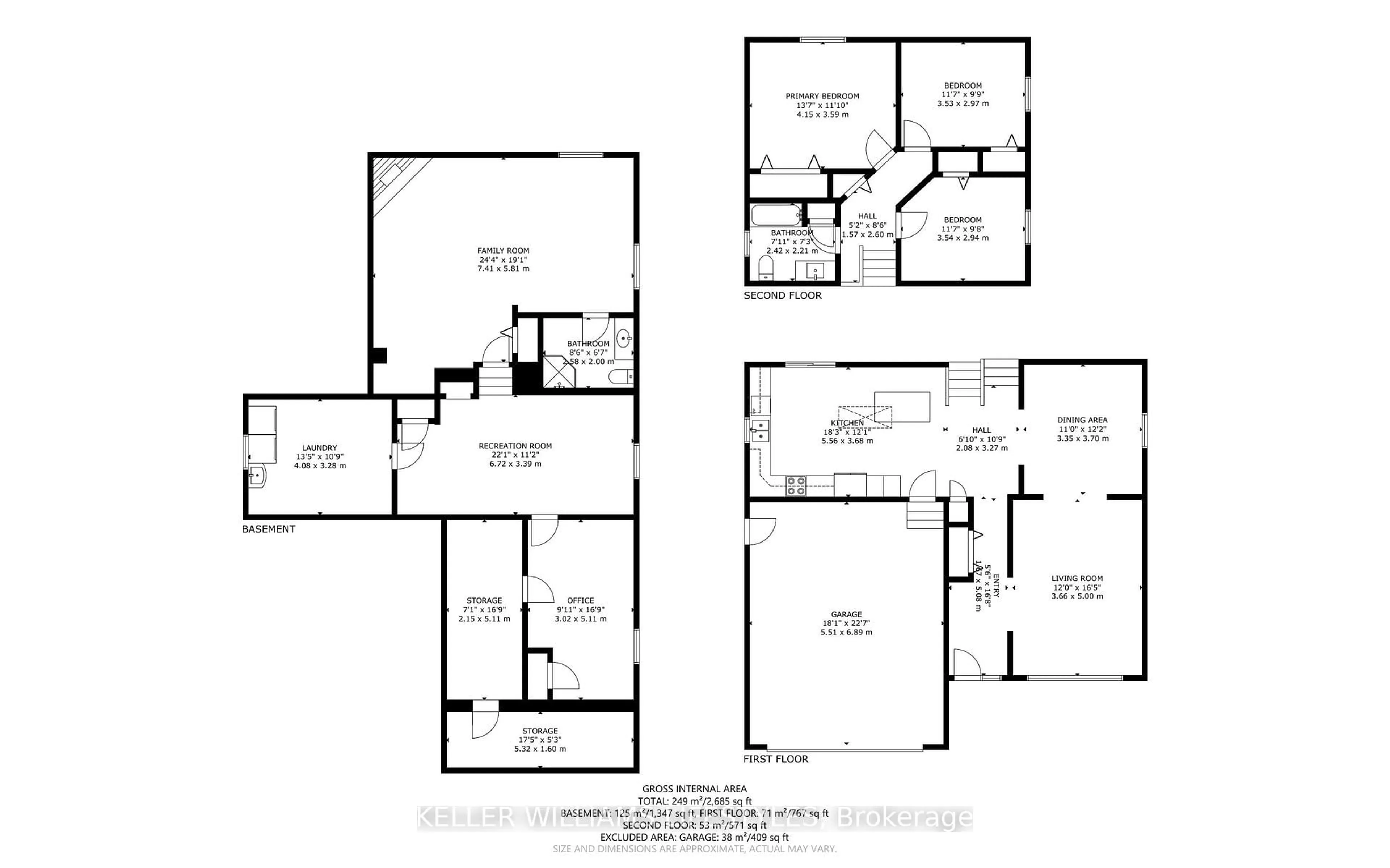 Floor plan for 106 ANDERSON Ave, Southwest Middlesex Ontario N0L 1M0