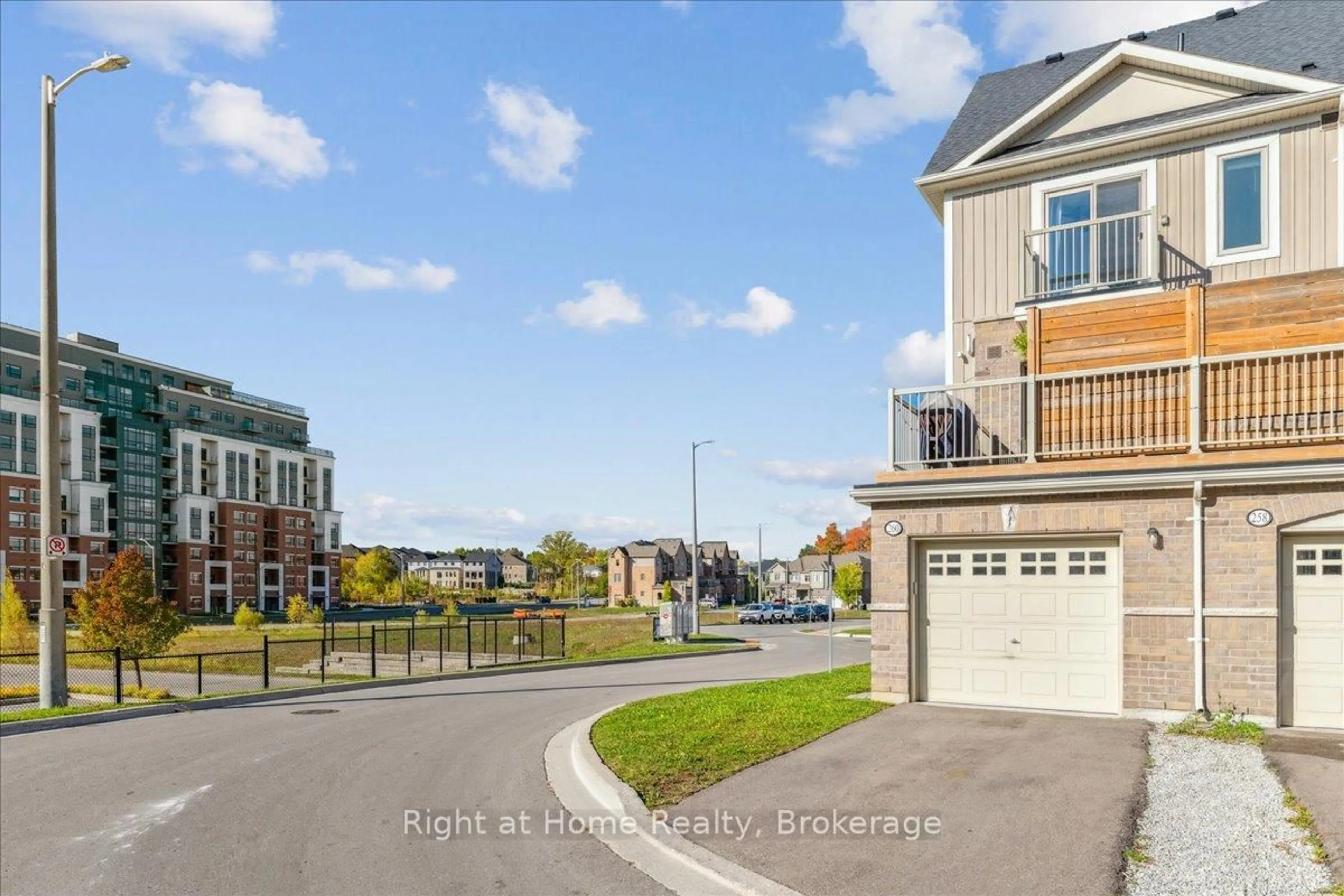 A pic from outside/outdoor area/front of a property/back of a property/a pic from drone, street for 260 Law Dr, Guelph Ontario N1E 0P6