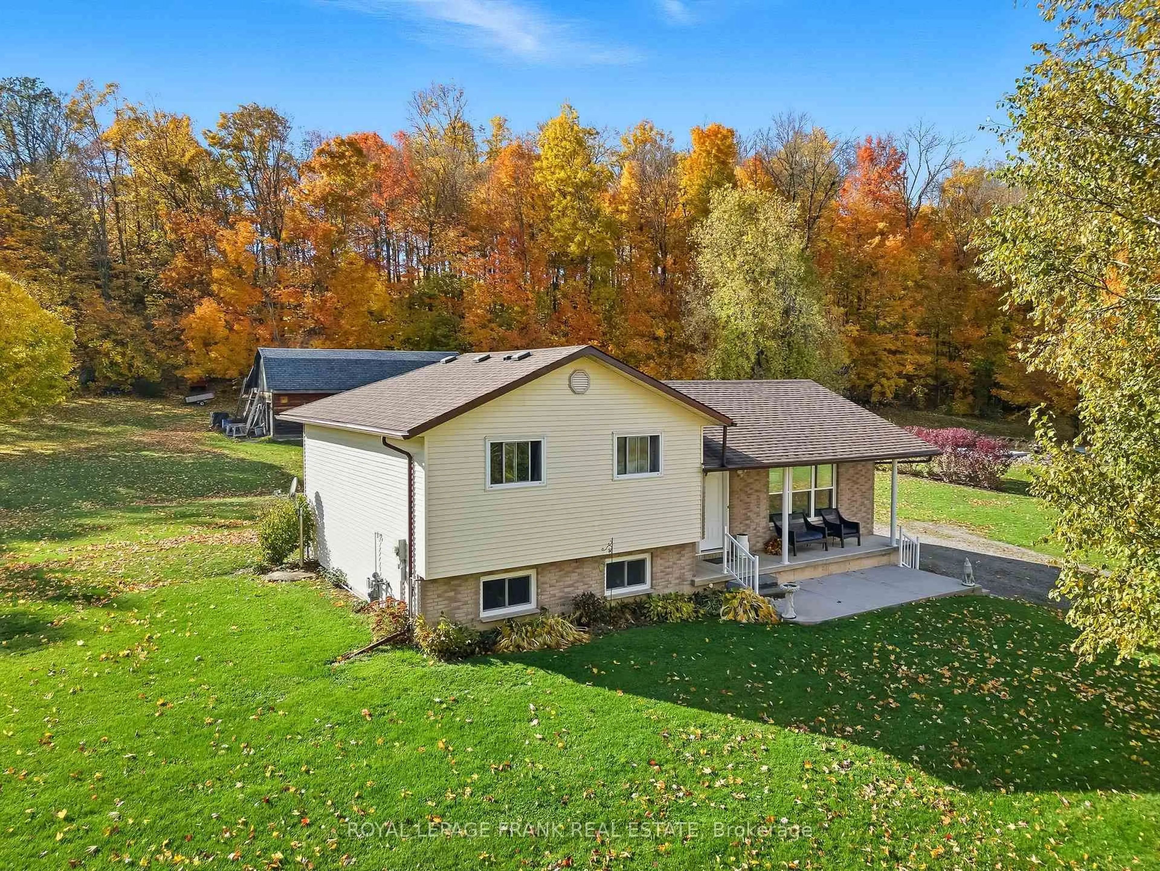 A pic from outside/outdoor area/front of a property/back of a property/a pic from drone, unknown for 64 Skinkle Rd, Trent Hills Ontario K0K 3K0
