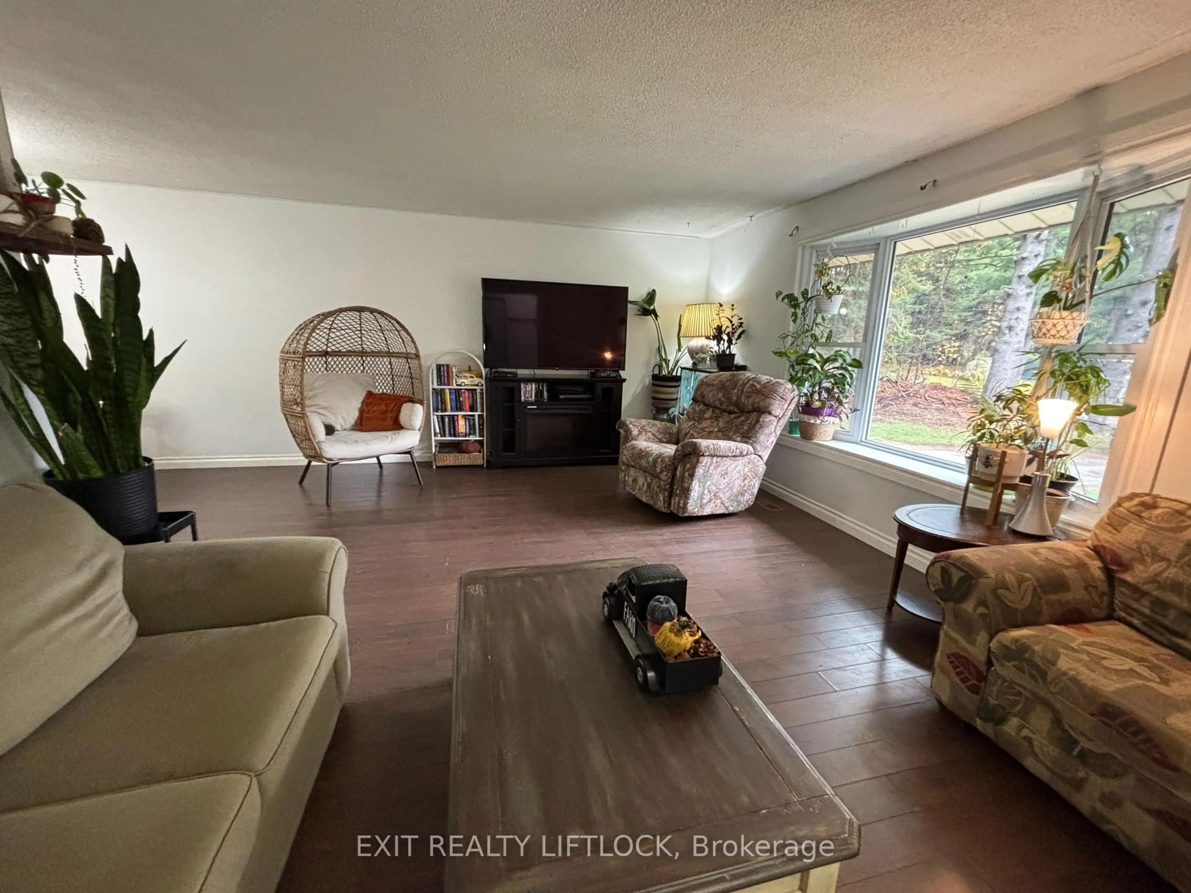 Living room with furniture, unknown for 404 Belmont Concession 8, Havelock-Belmont-Methuen Ontario K0L 1Z0