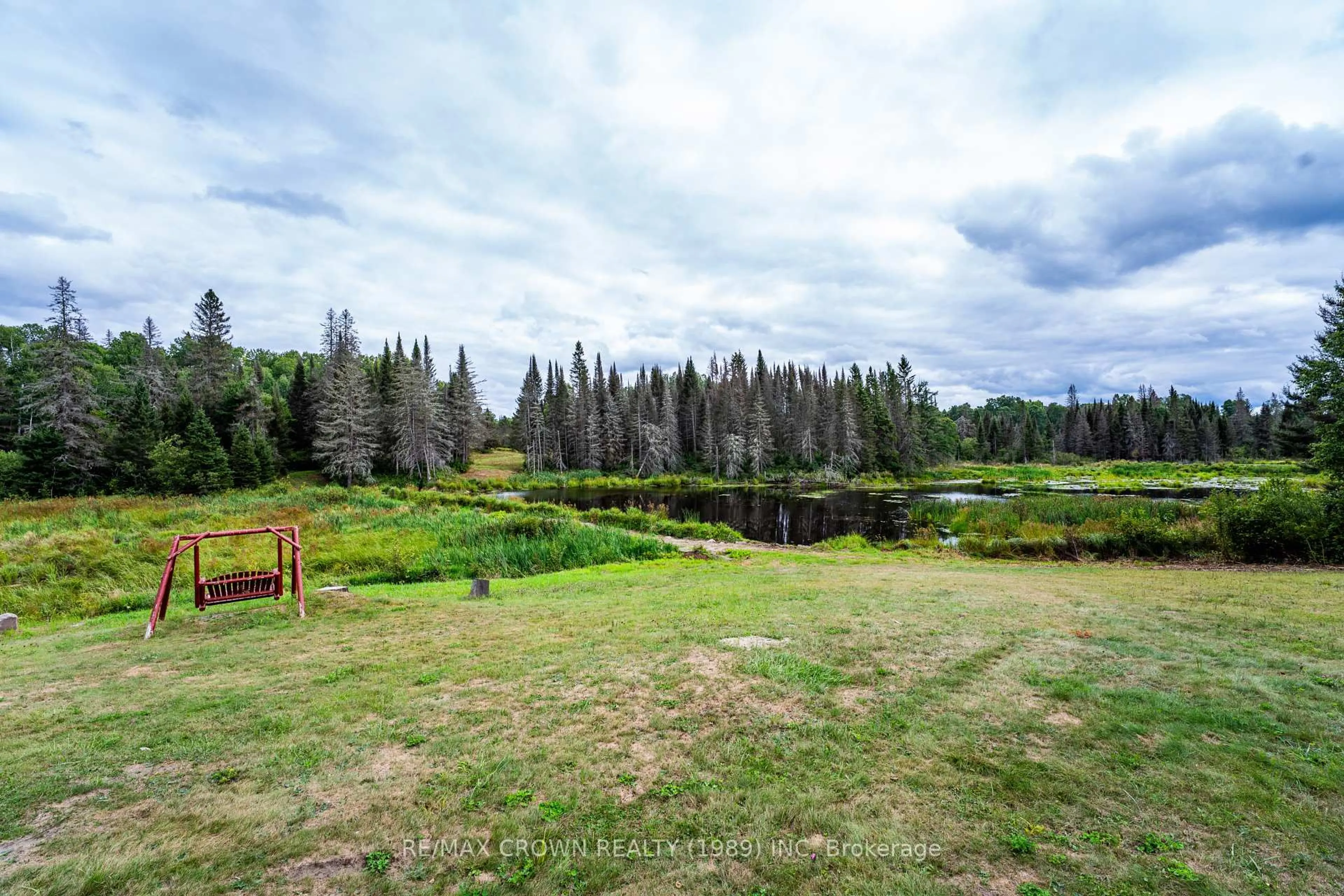 A pic from outside/outdoor area/front of a property/back of a property/a pic from drone, water/lake/river/ocean view for 346 Cameron Rd, Papineau-Cameron Ontario P0H 1V0
