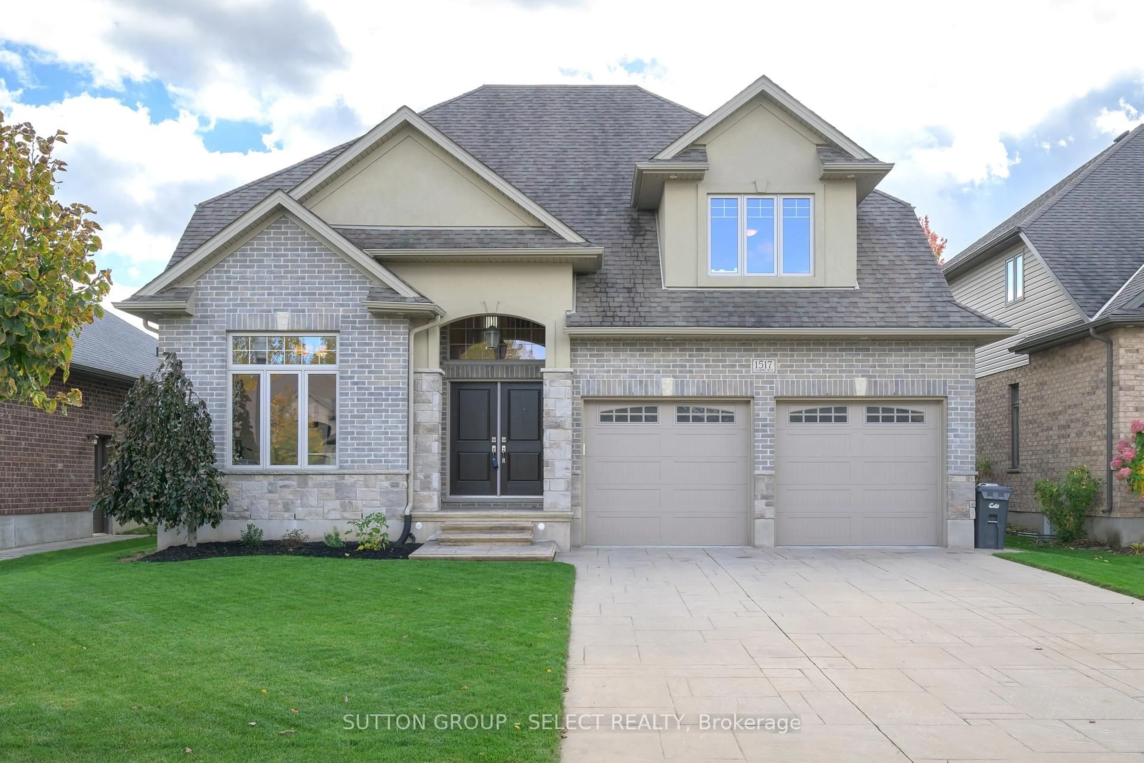 Home with brick exterior material, street for 1517 Sandpiper Dr, London North Ontario N5X 0E6