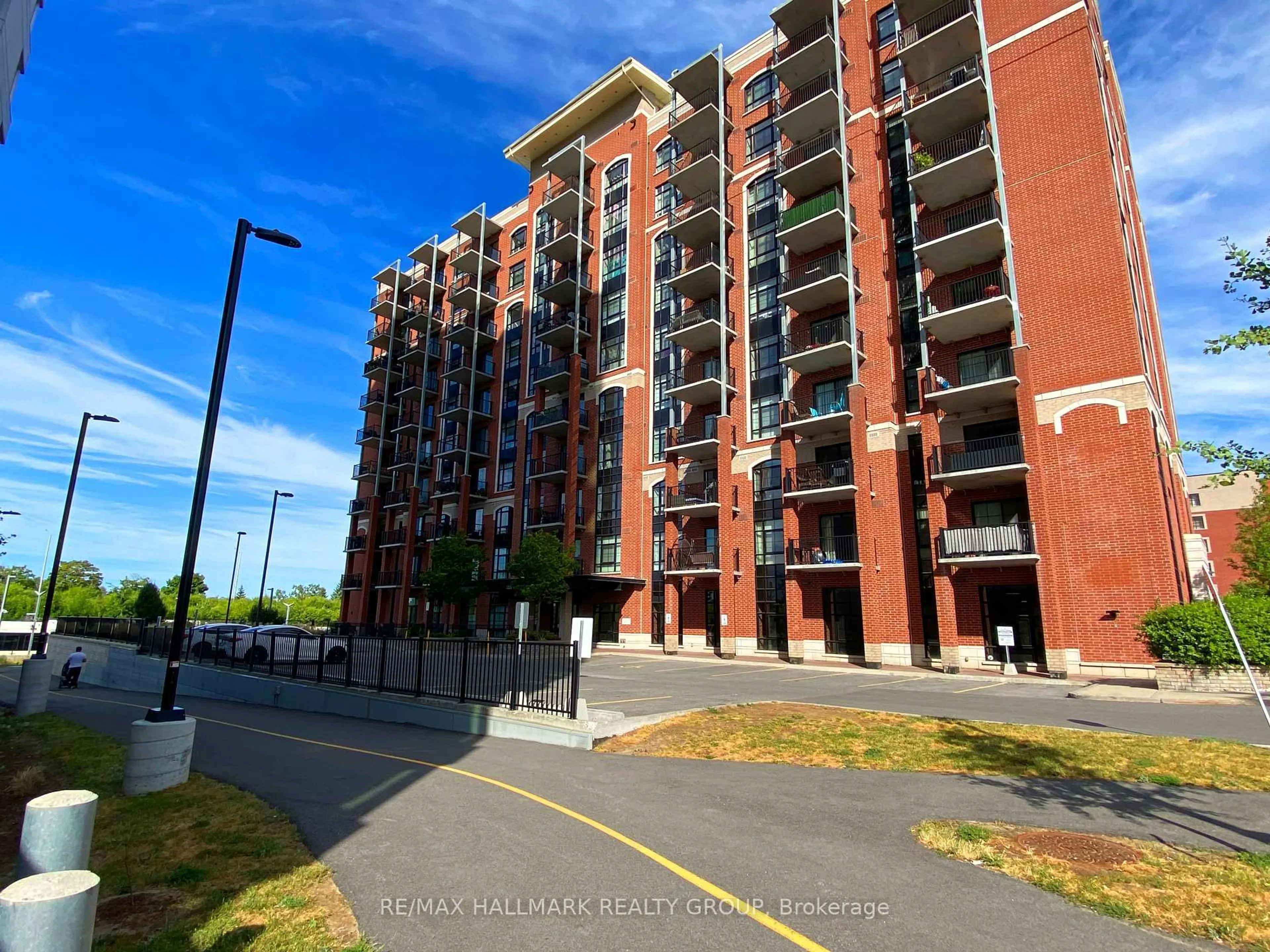 A pic from outside/outdoor area/front of a property/back of a property/a pic from drone, street for 555 Anand Private #208, Ottawa Ontario K1V 2R7