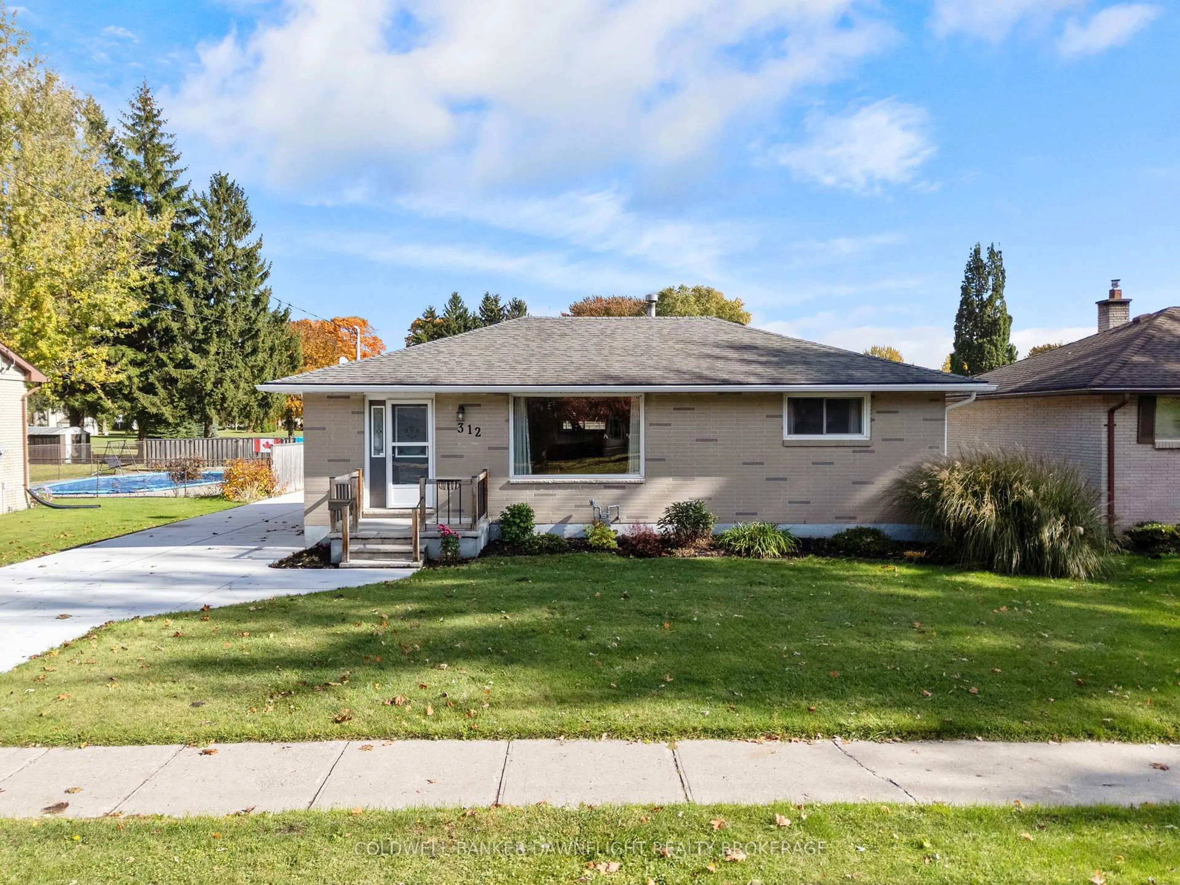 Home with vinyl exterior material, street for 312 Marlborough St, South Huron Ontario N0M 1S2