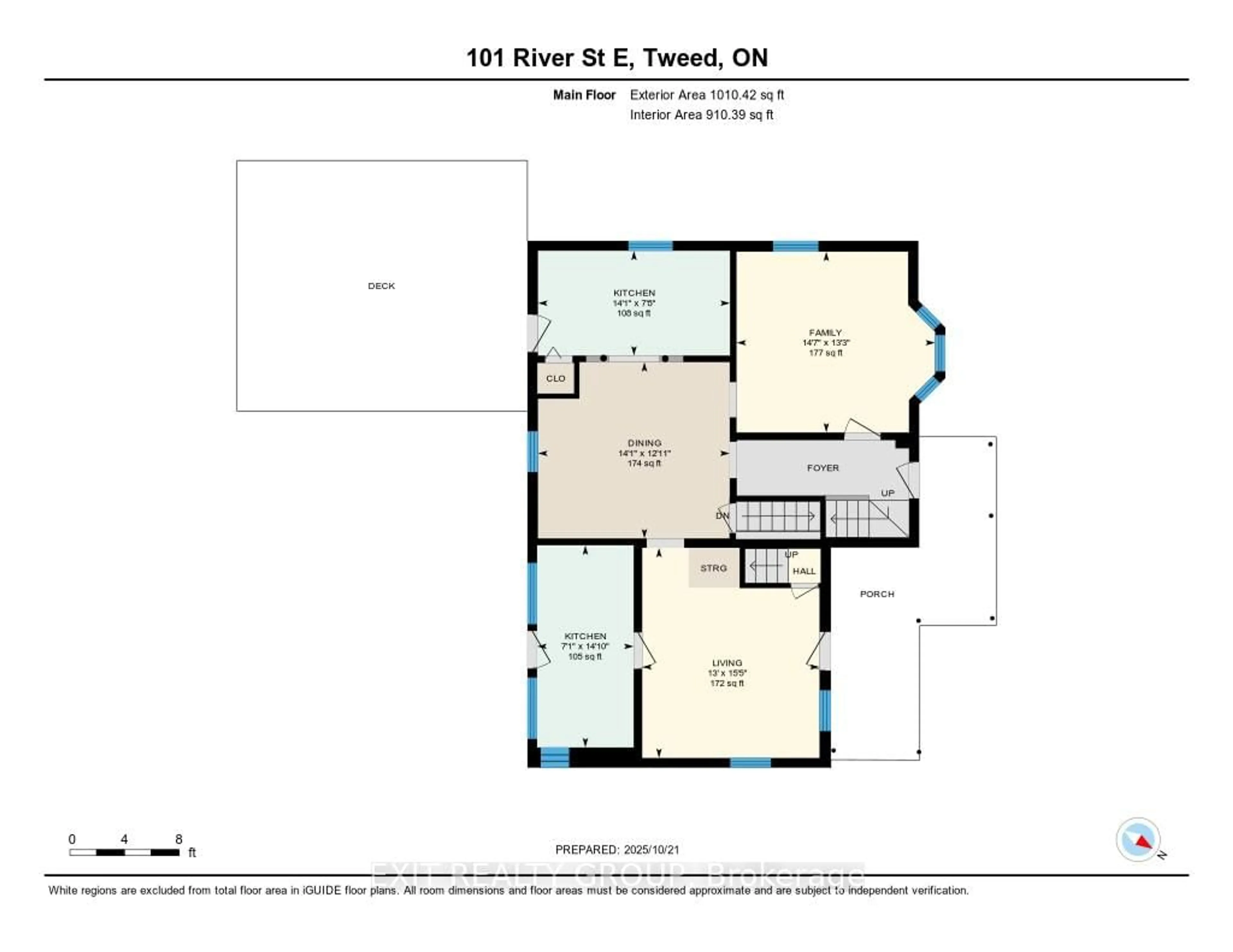 Floor plan for 101 River St, Tweed Ontario K0K 3J0