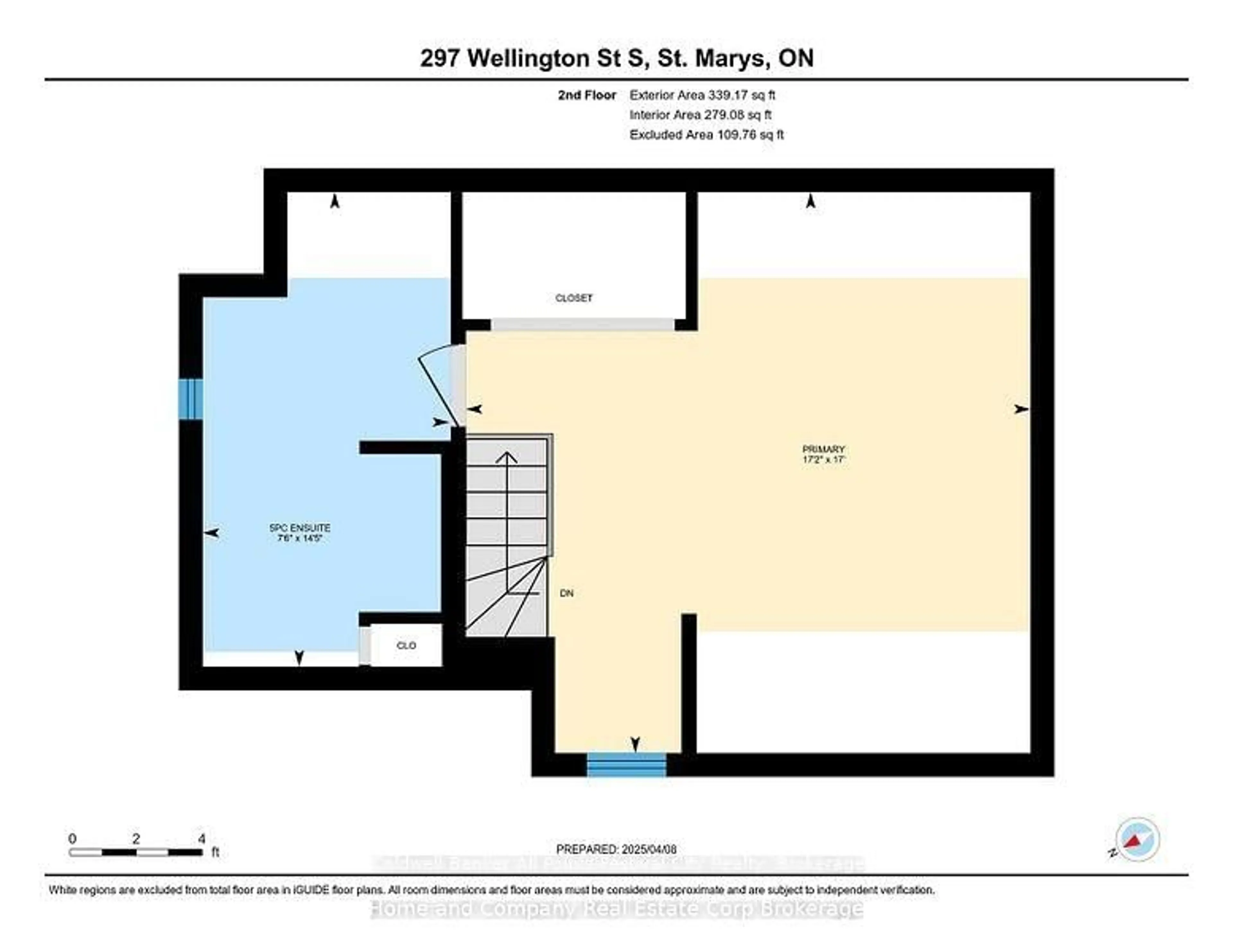 Floor plan for 297 Wellington St, St. Marys Ontario N4X 1C5