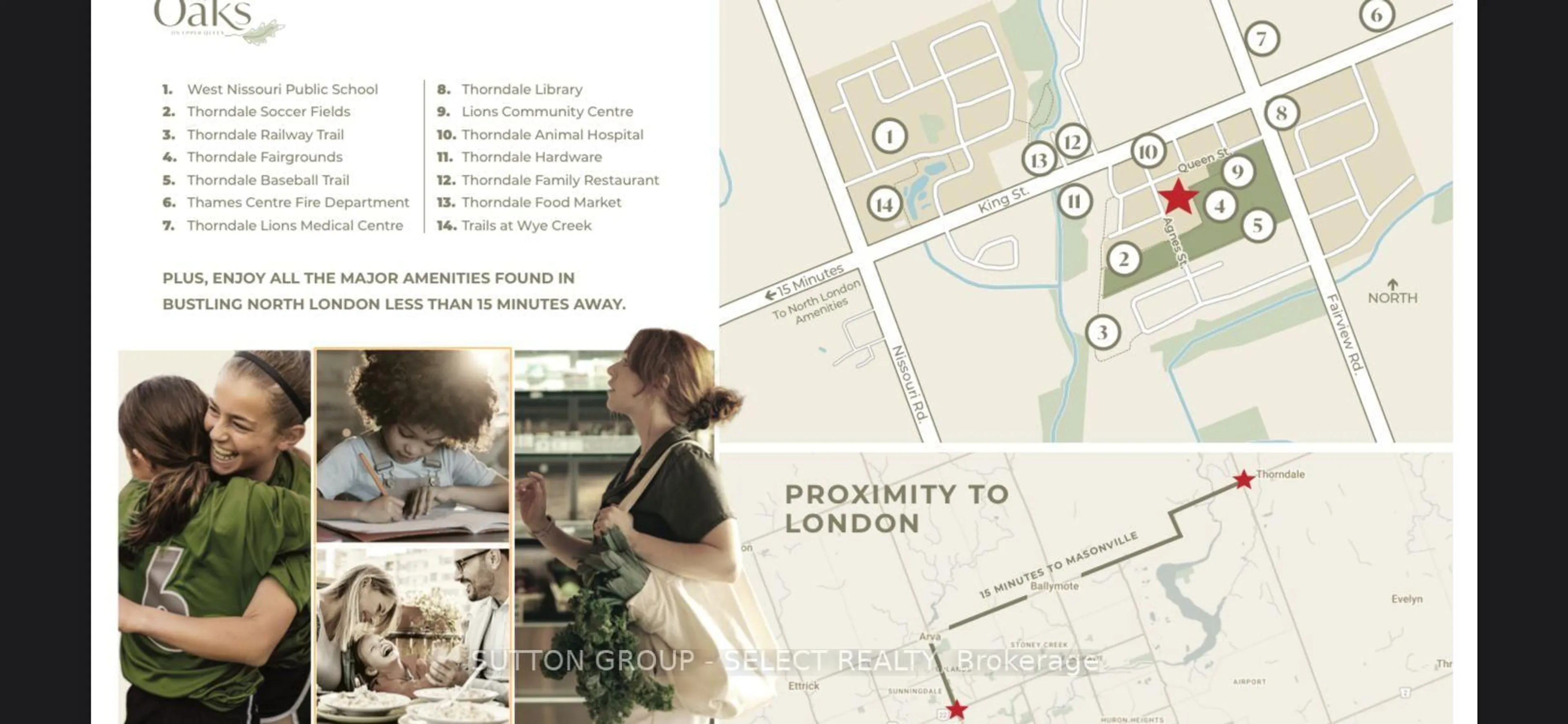 Picture of a map for 233 Upper Queen St #14, Thames Centre Ontario N0M 2P0