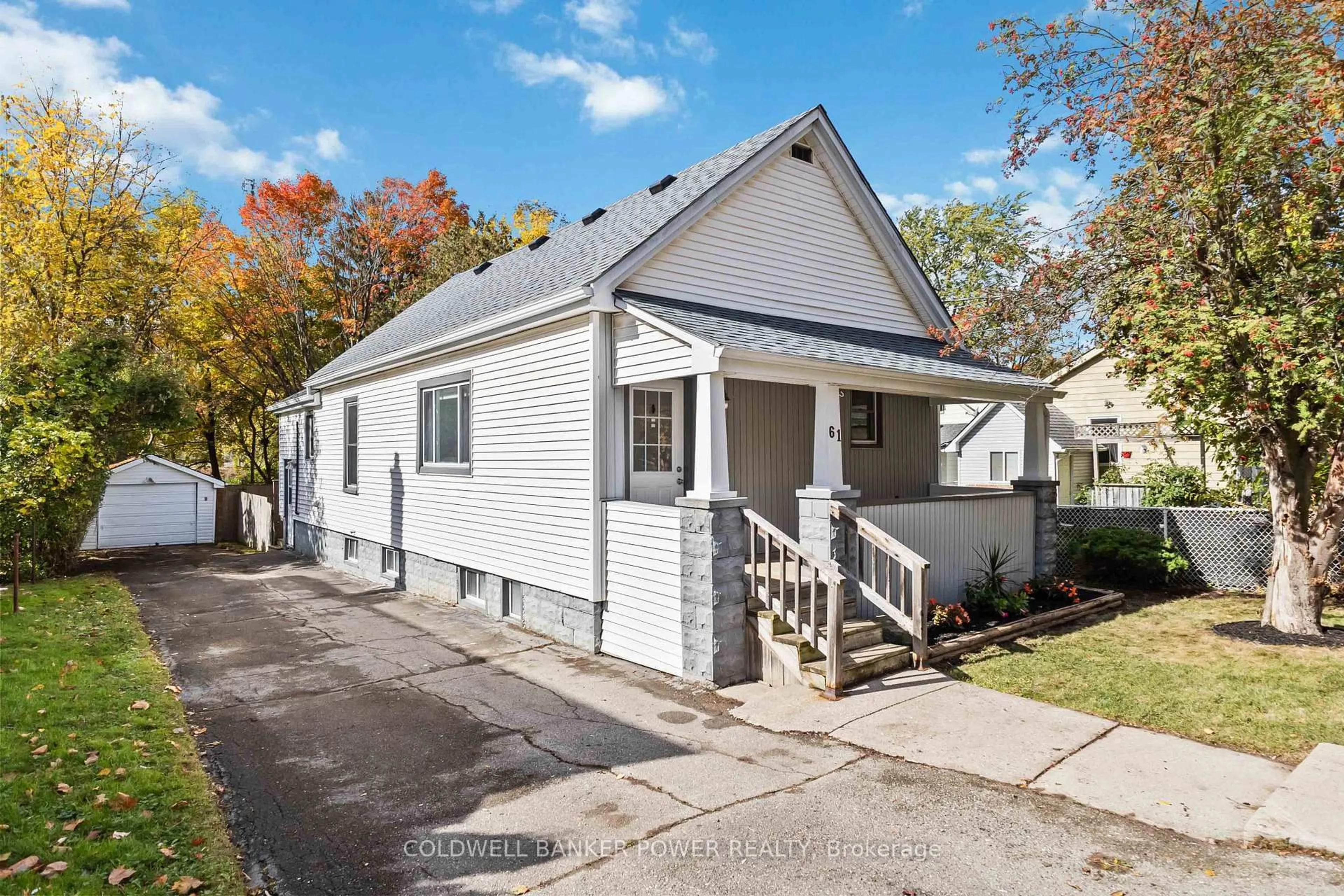 Home with vinyl exterior material, street for 61 Brookside St, London South Ontario N5Z 3J6