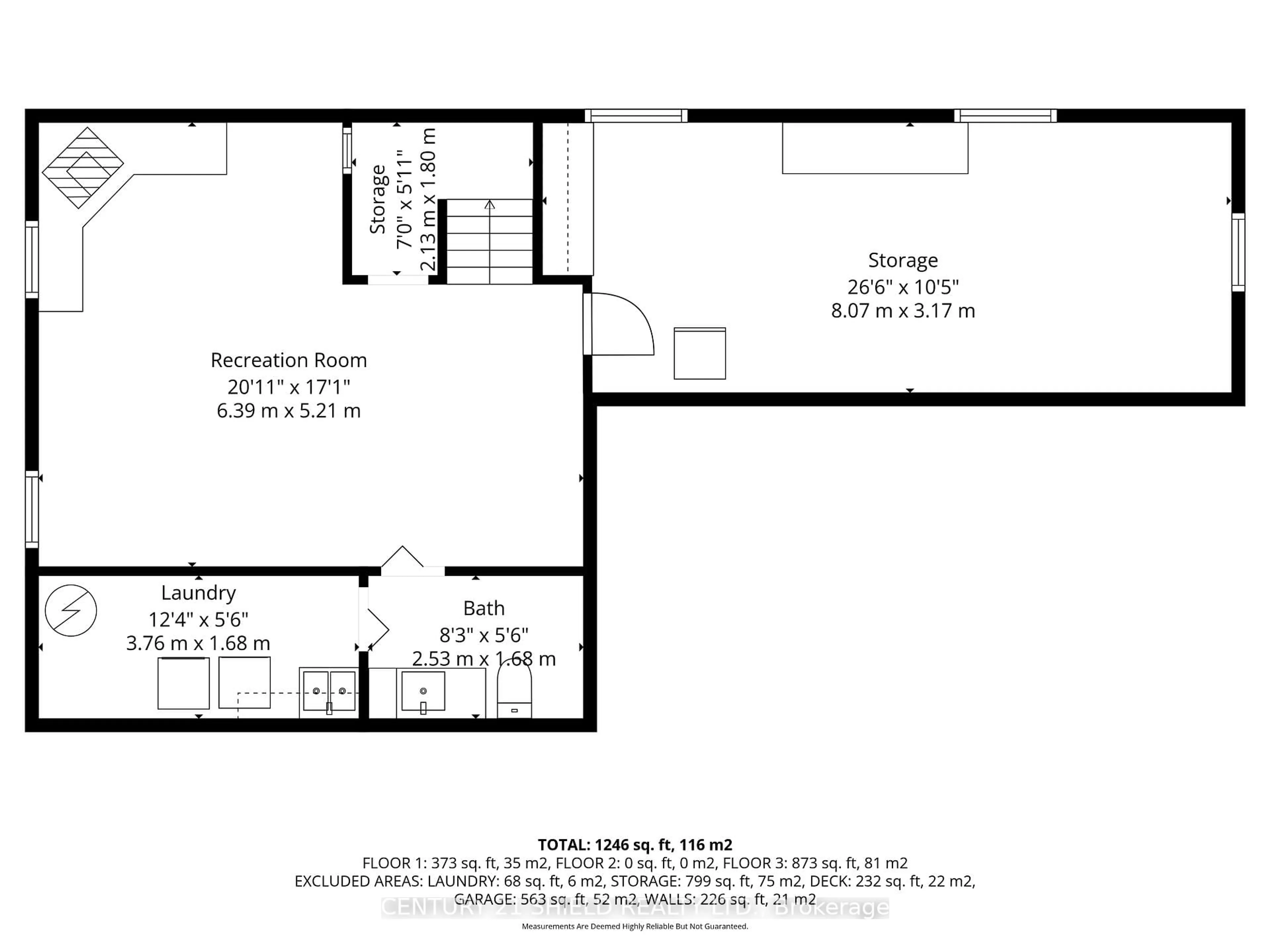 Floor plan for 14276 Dafoe Rd, South Stormont Ontario K0C 1M0