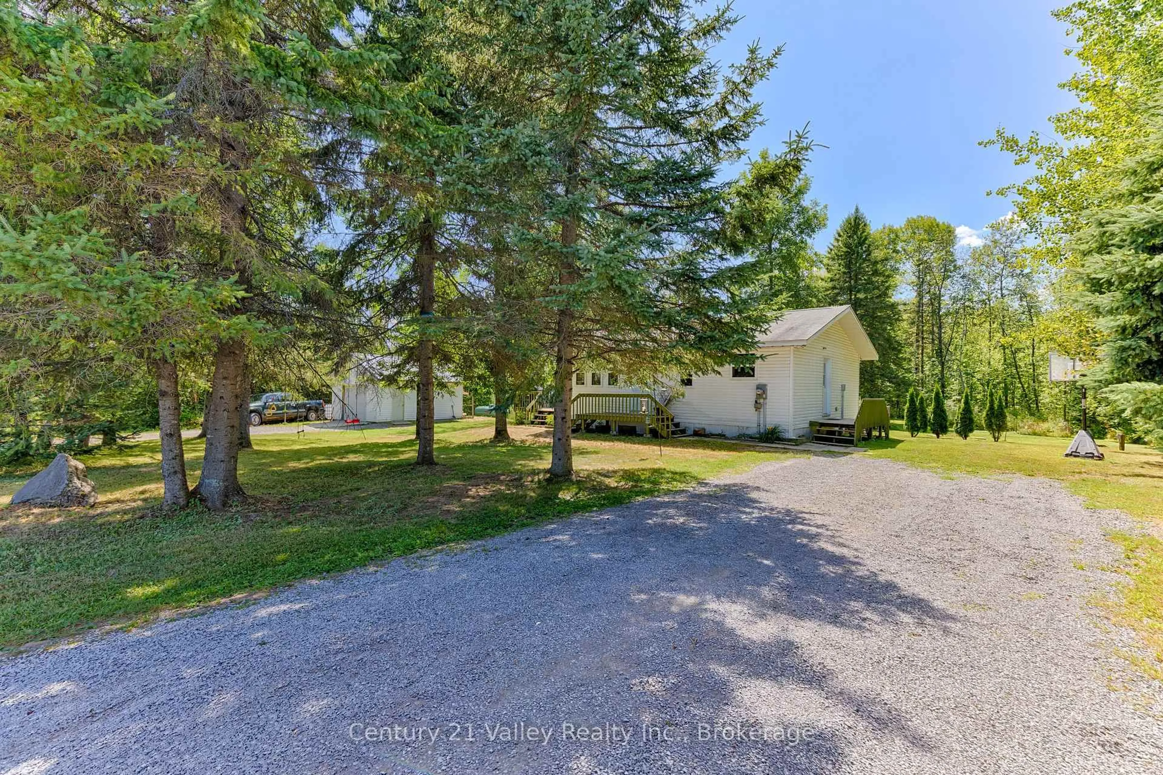 A pic from outside/outdoor area/front of a property/back of a property/a pic from drone, unknown for 14300 60 Highway, Golden Lake Ontario K0J 1X0
