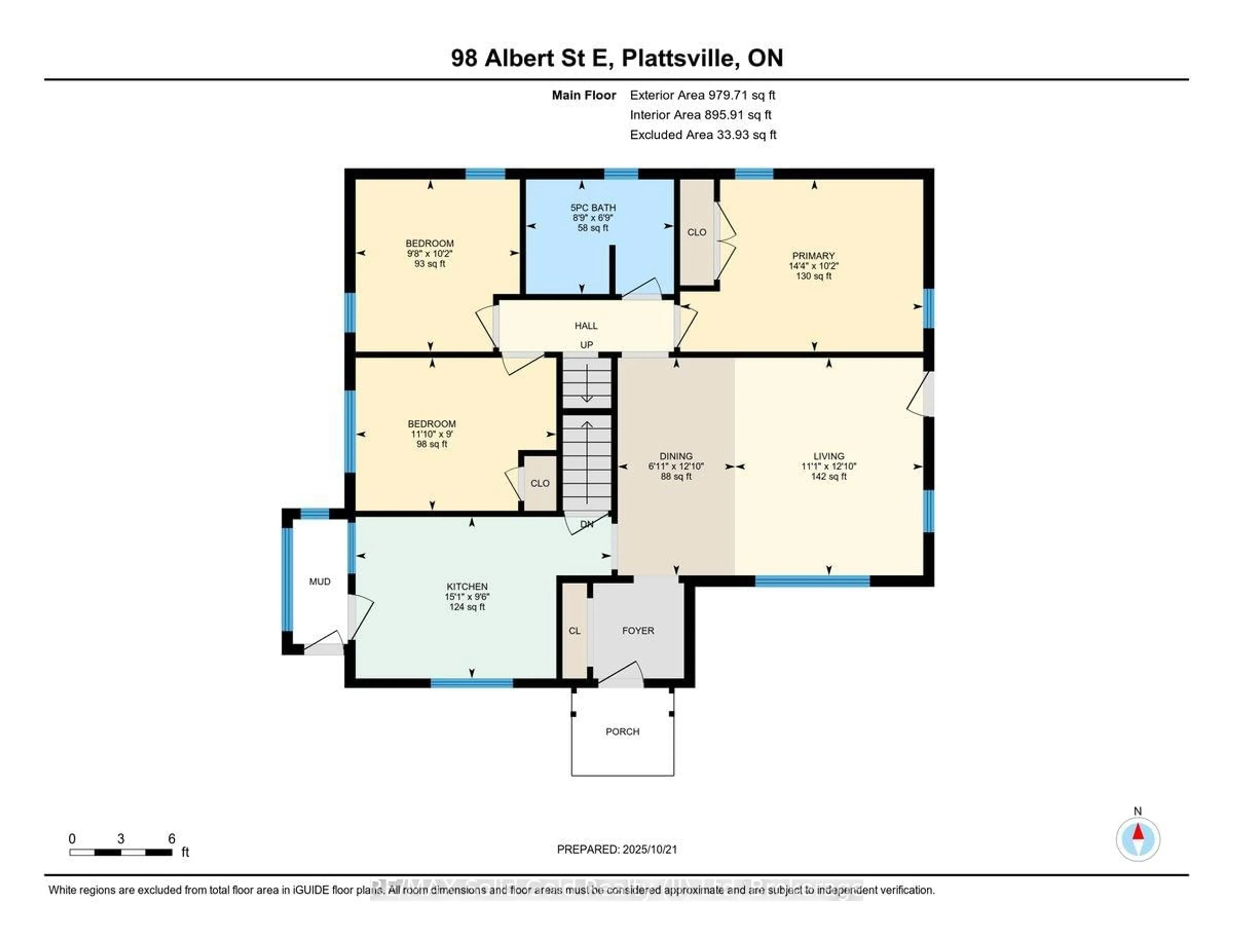 Floor plan for 98 Albert St, Blandford-Blenheim Ontario N0J 1S0