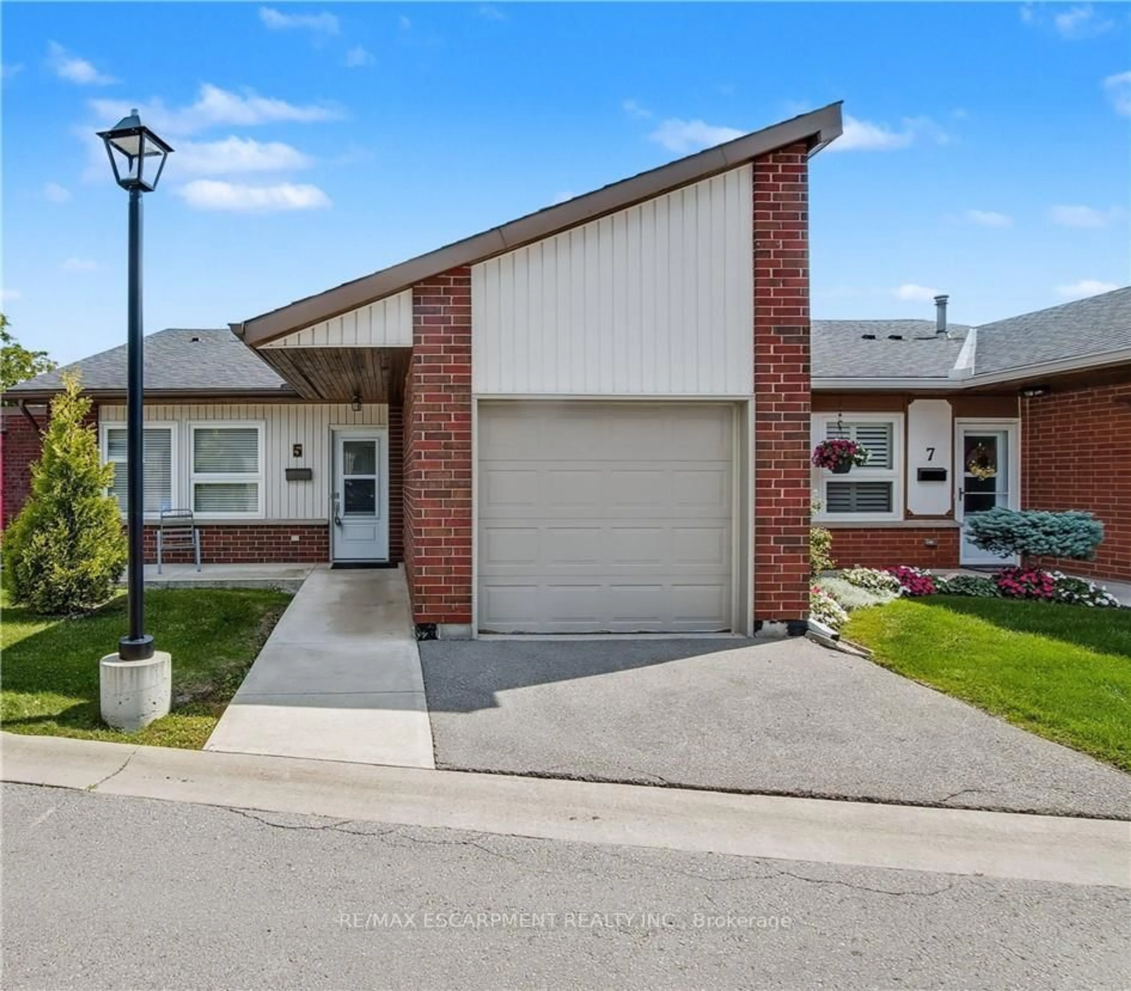 Home with brick exterior material, street for 5 Archdeacon Clark Tr, Hamilton Ontario L9B 2M2