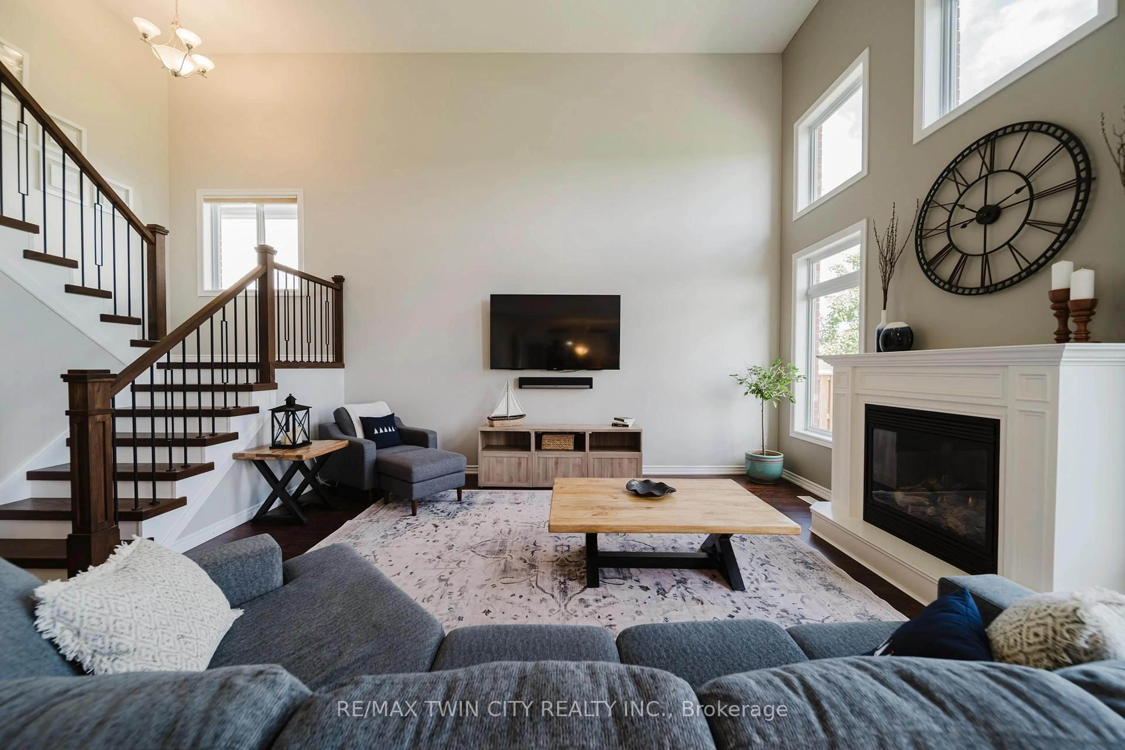 Living room with furniture, unknown for 13 Erhardt Wagner Pl, Wilmot Ontario N3A 4S2