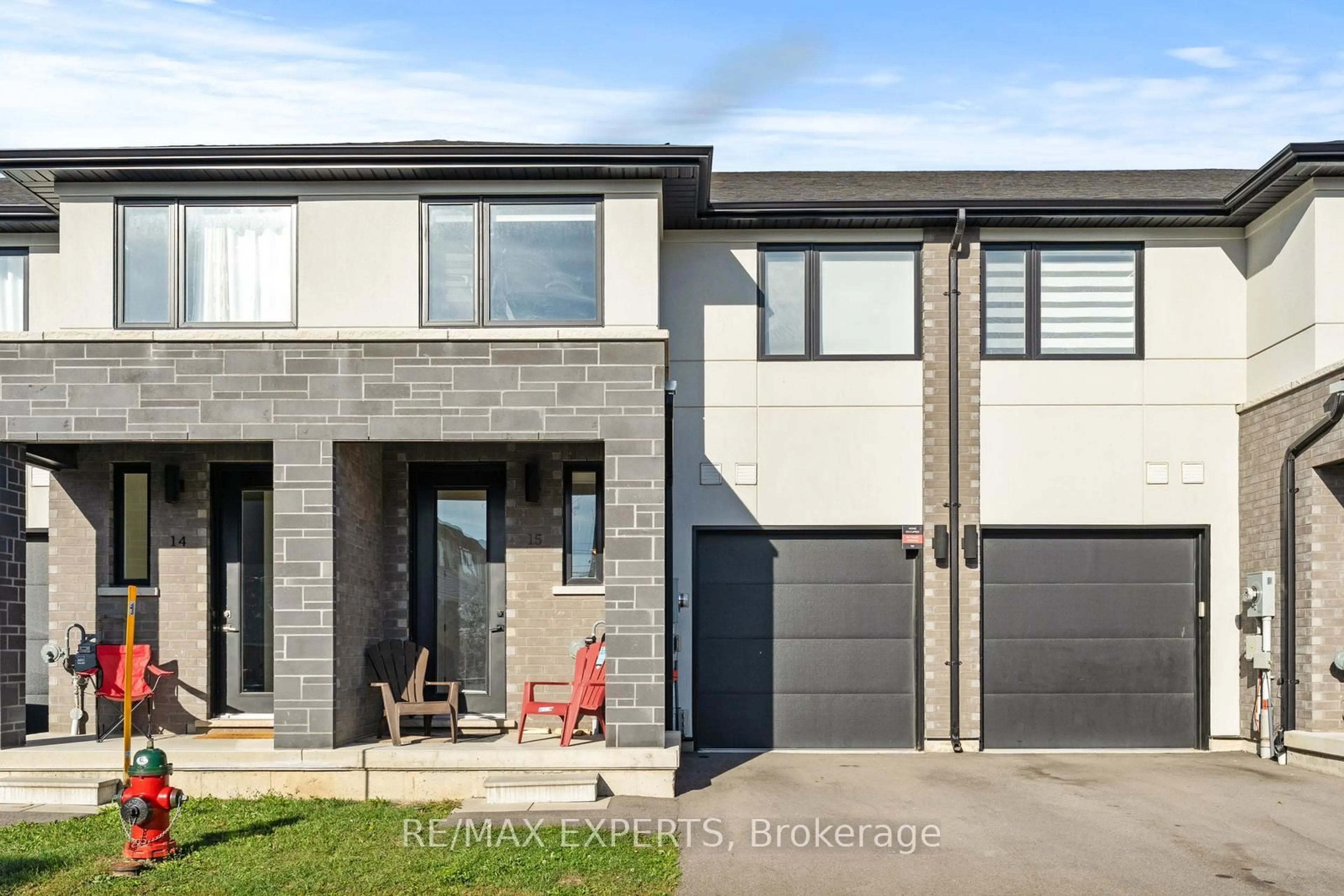 Home with brick exterior material, street for 166 MOUNT ALBION Rd #15, Hamilton Ontario L8K 5S8