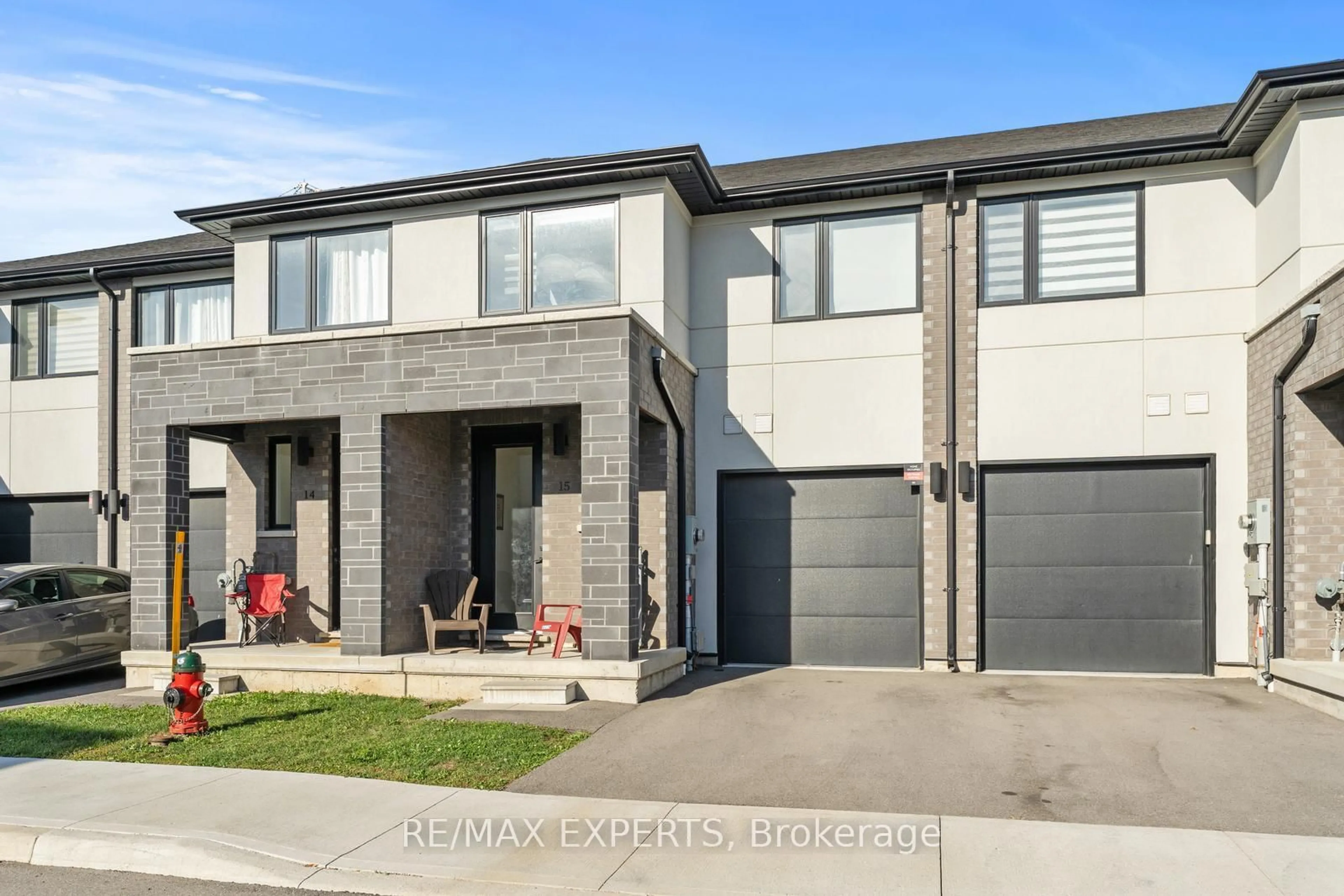 Home with brick exterior material, street for 166 MOUNT ALBION Rd #15, Hamilton Ontario L8K 5S8