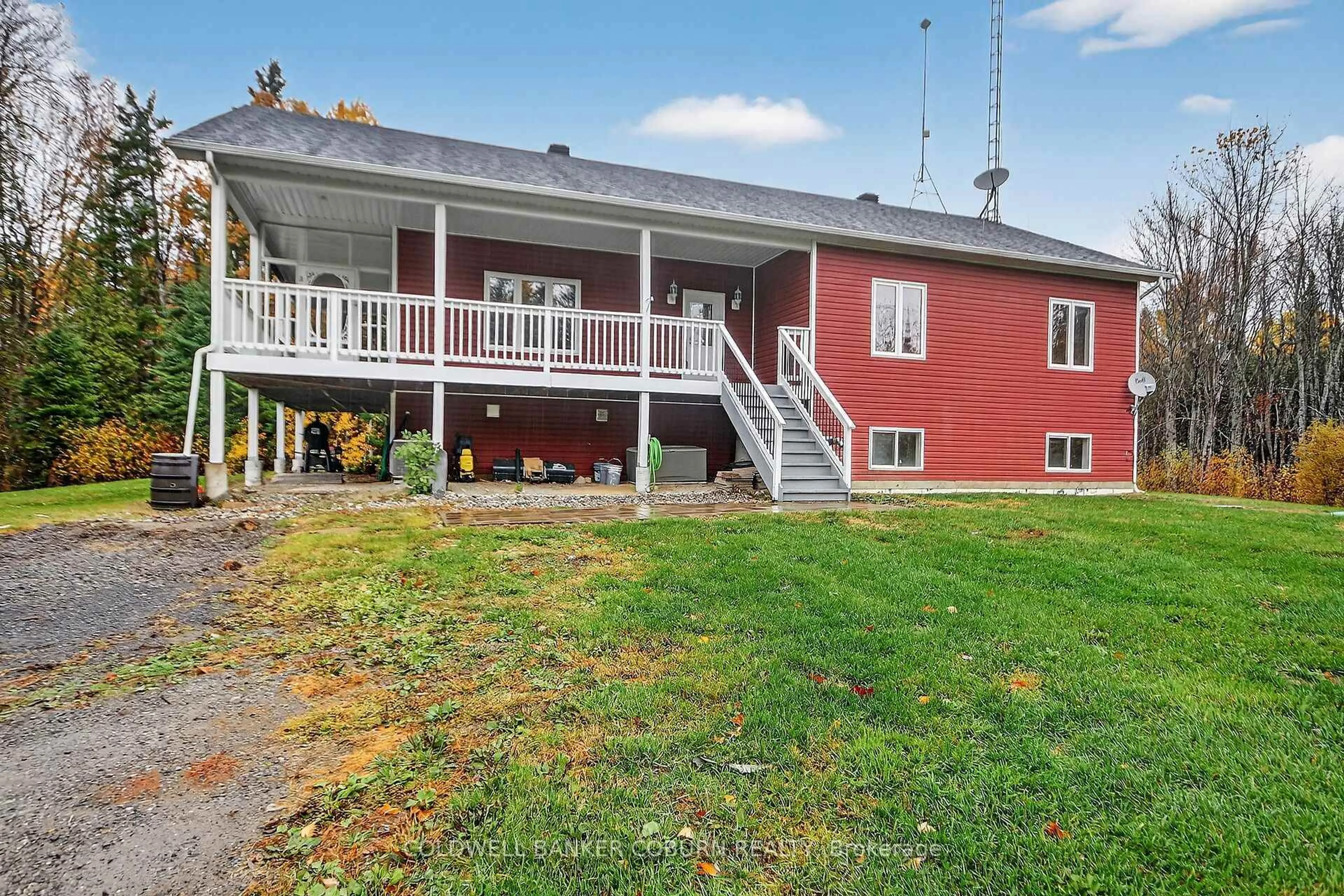 Patio, water/lake/river/ocean view for 7215 Jock Trail Rd, Richmond Ontario K0A 2Z0