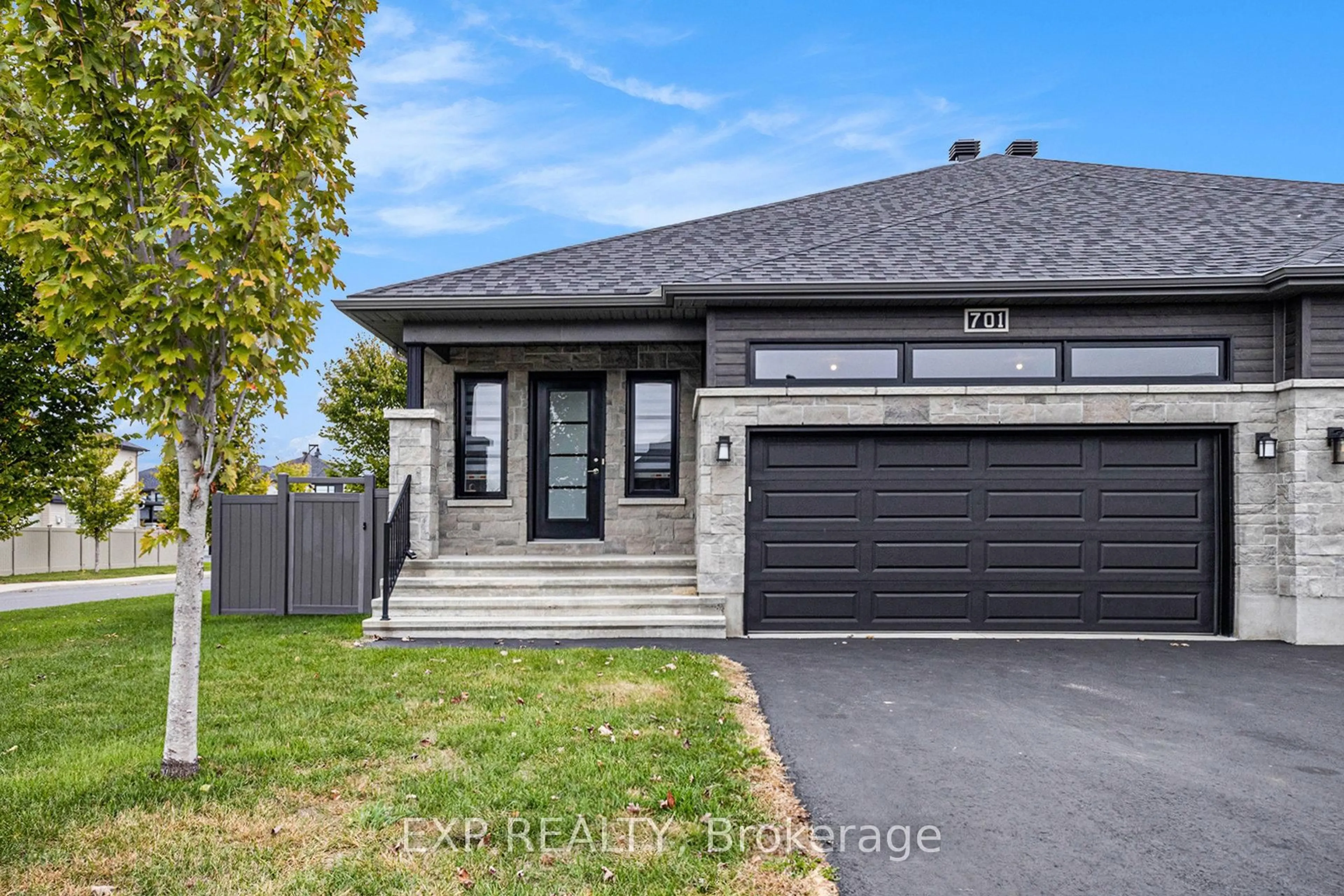 Home with brick exterior material, street for 701 Azure St, Russell Ontario K4R 0E5