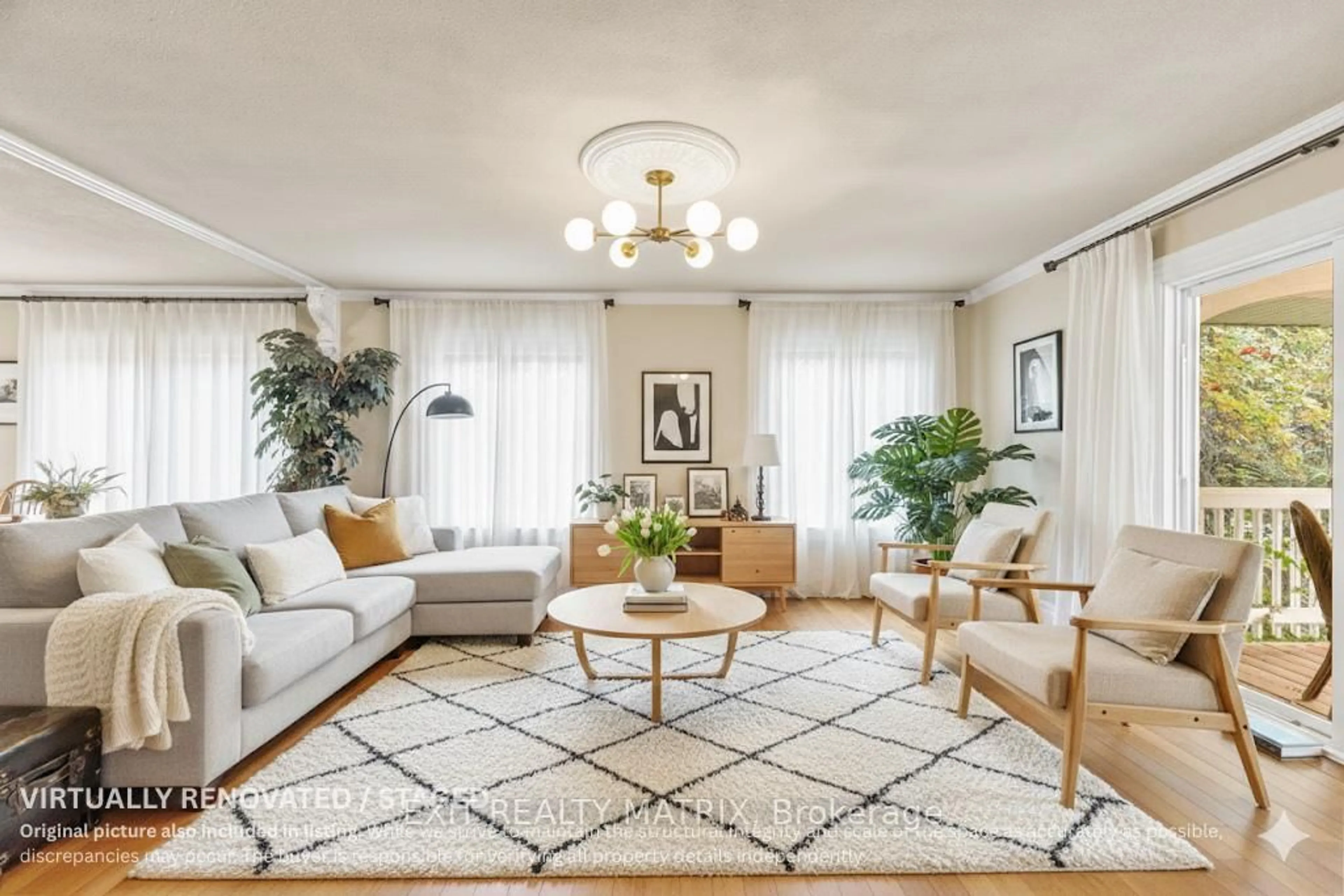 Living room with furniture, unknown for 1100 Moffatt Dr, Cumberland Ontario K4C 1B7