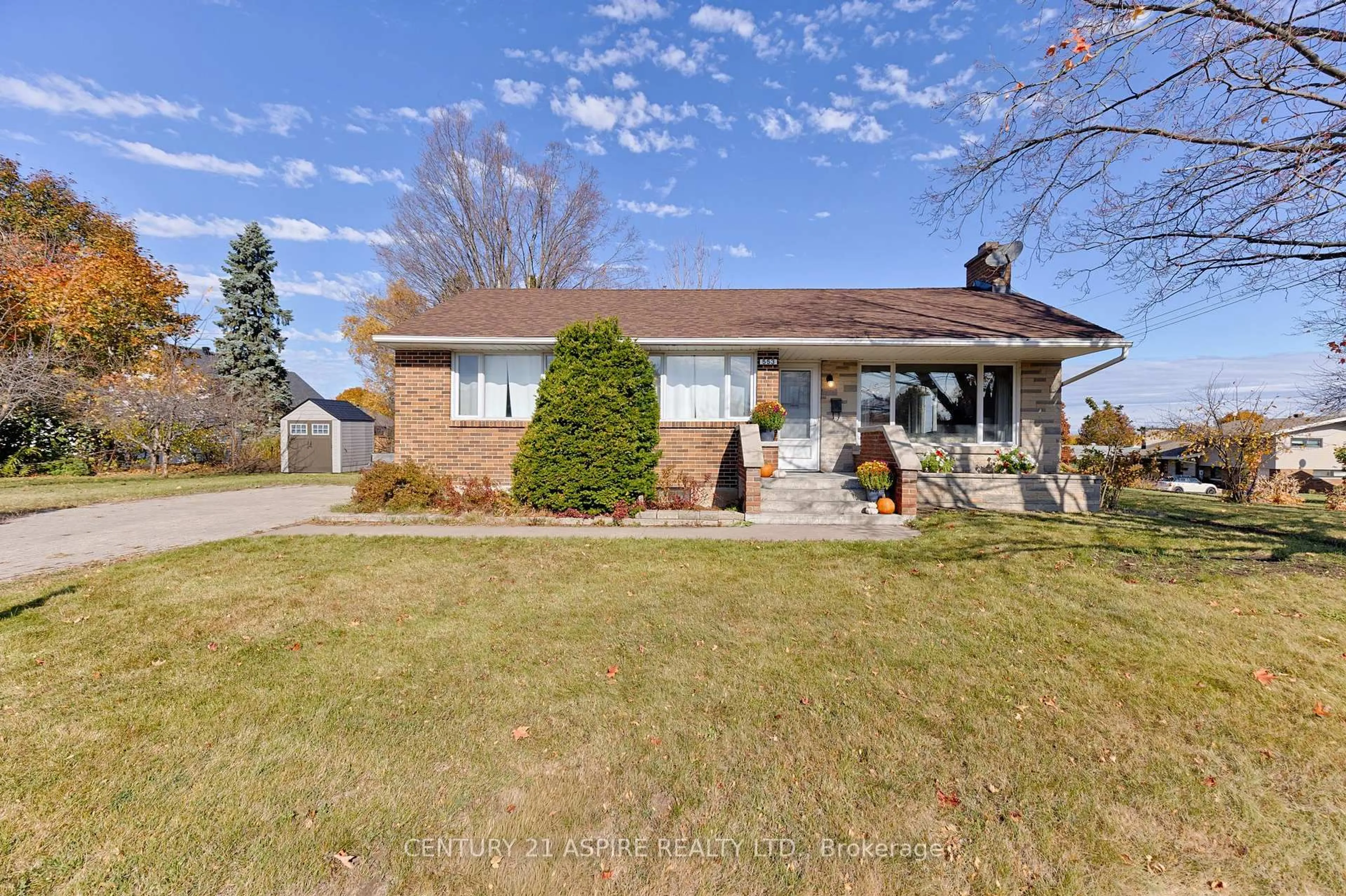 Home with brick exterior material, street for 553 Champlain St, Pembroke Ontario K8A 2W6