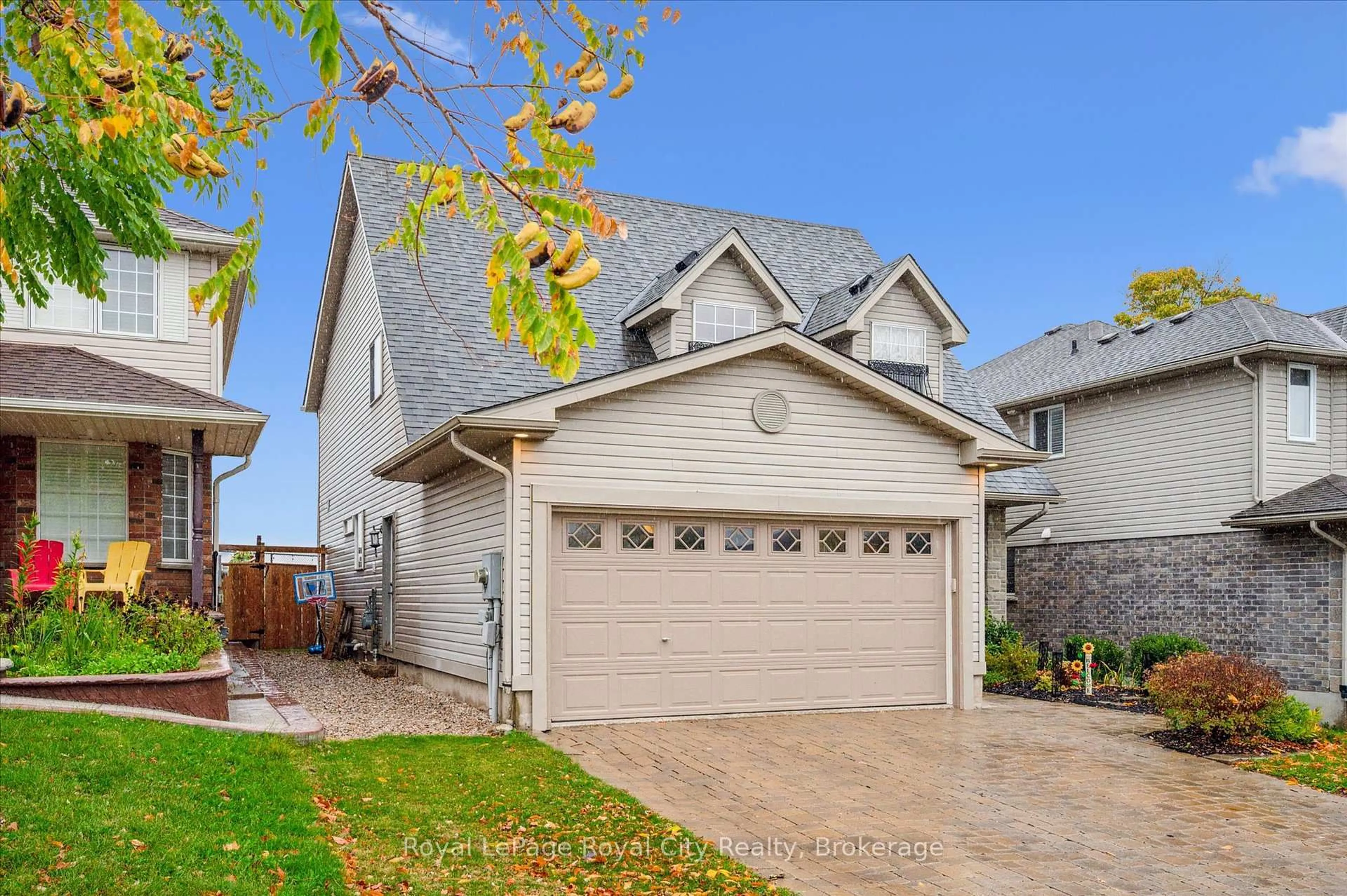 Home with vinyl exterior material, street for 47 Norton Dr, Guelph Ontario N1E 7K9