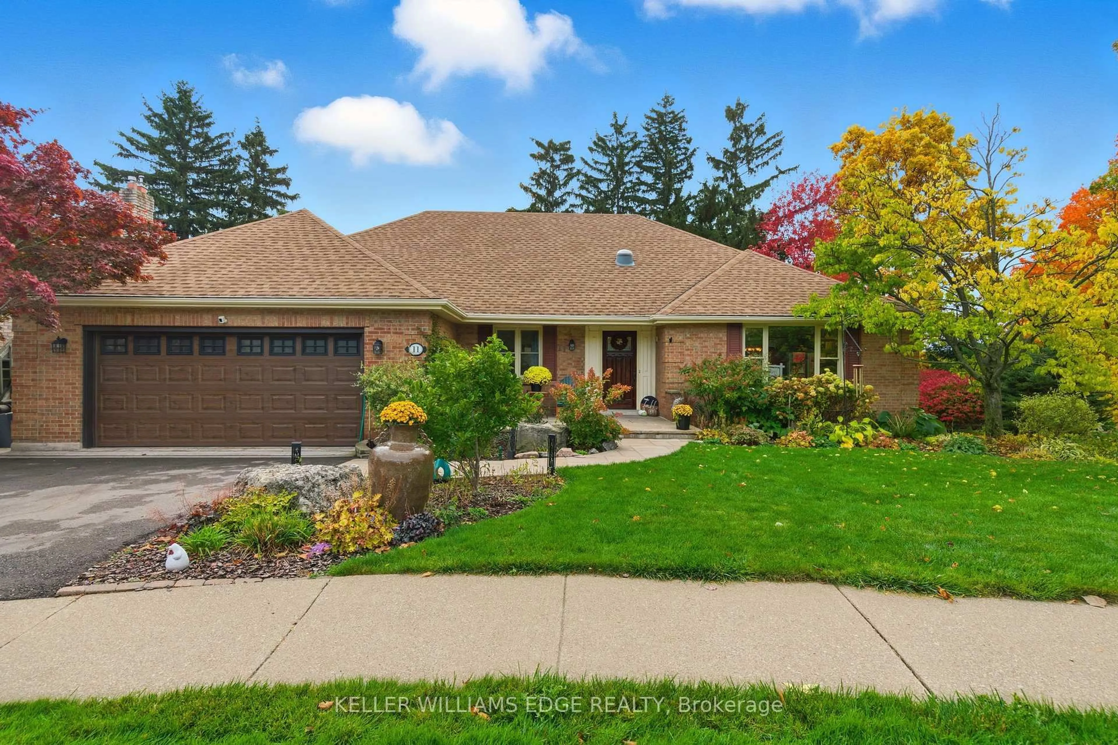 Home with brick exterior material, street for 11 Mays Cres, Hamilton Ontario L0R 2H4