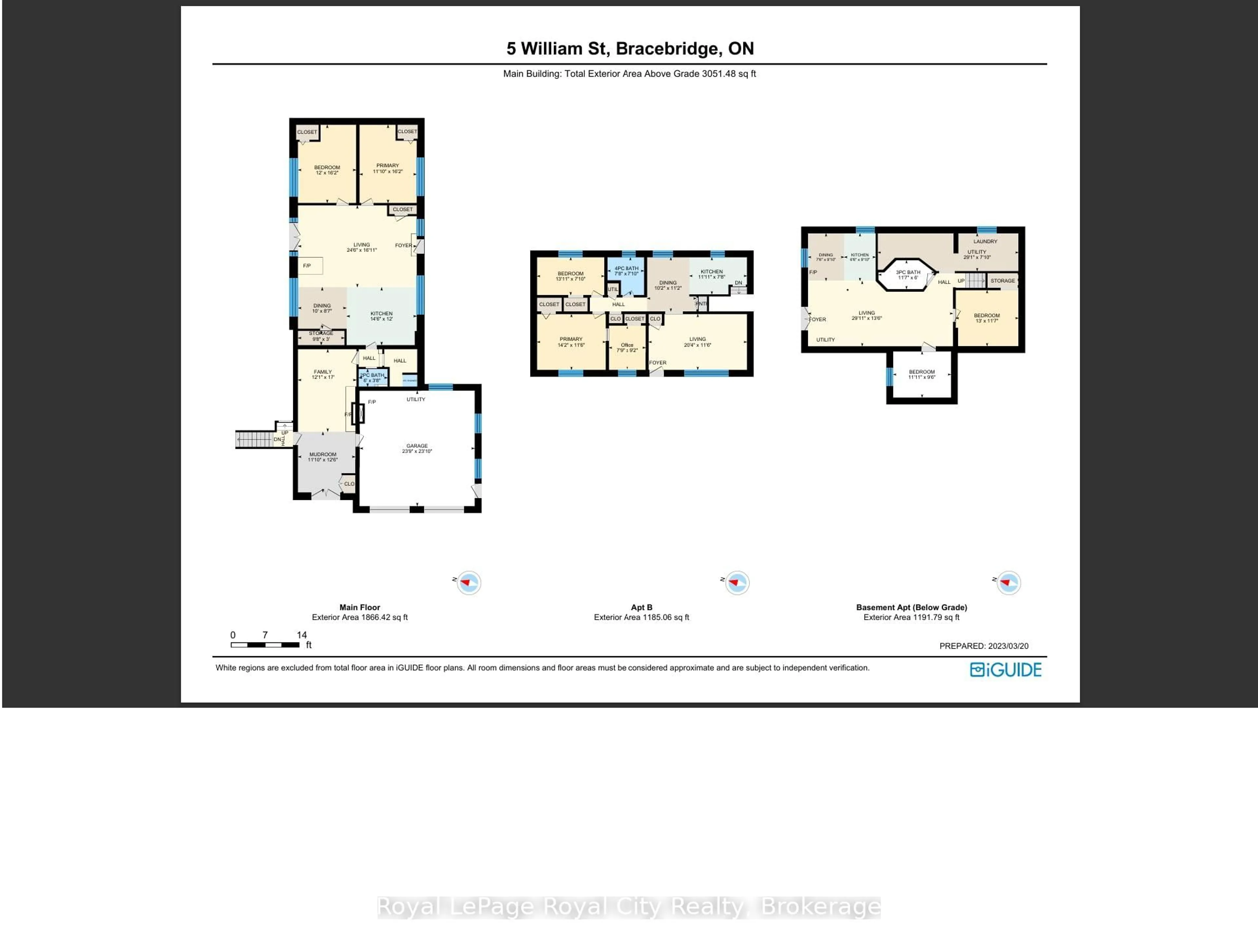Floor plan for 5 William St, Bracebridge Ontario P1L 0A1