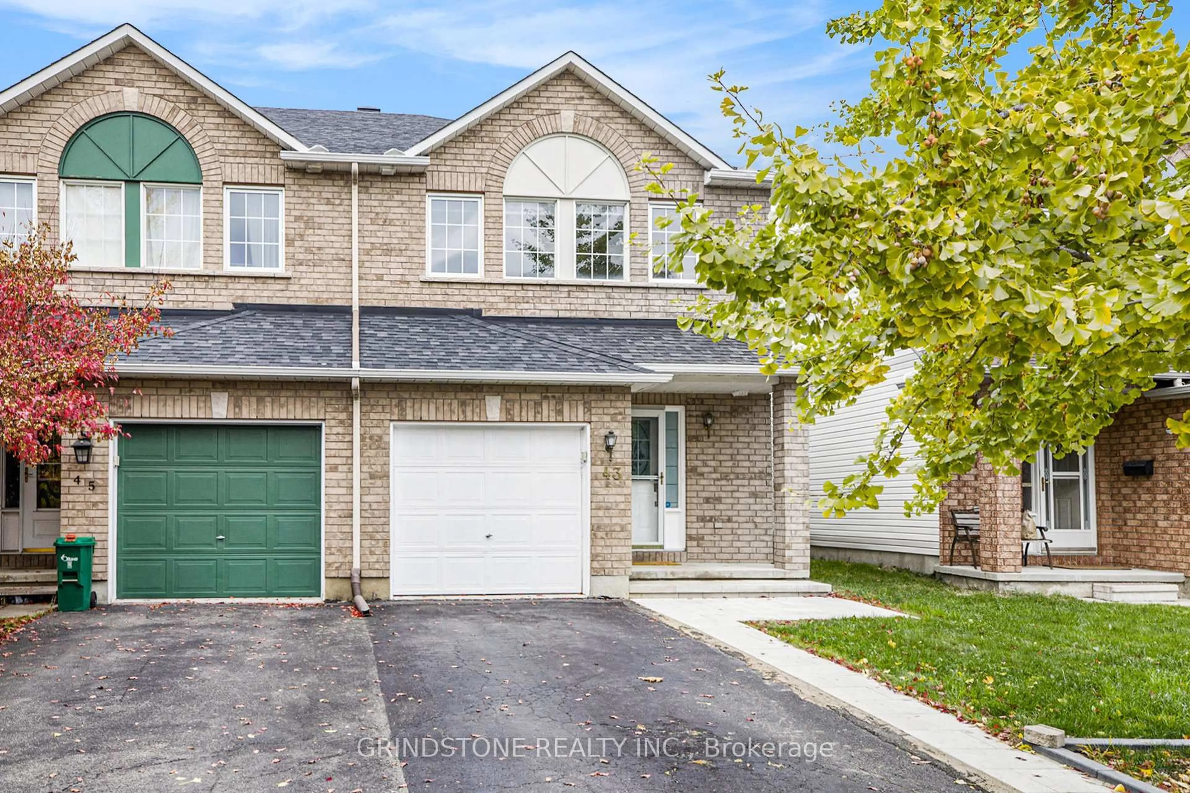 Home with brick exterior material, street for 43 Margrave Ave, Ottawa Ontario K1T 3Y2