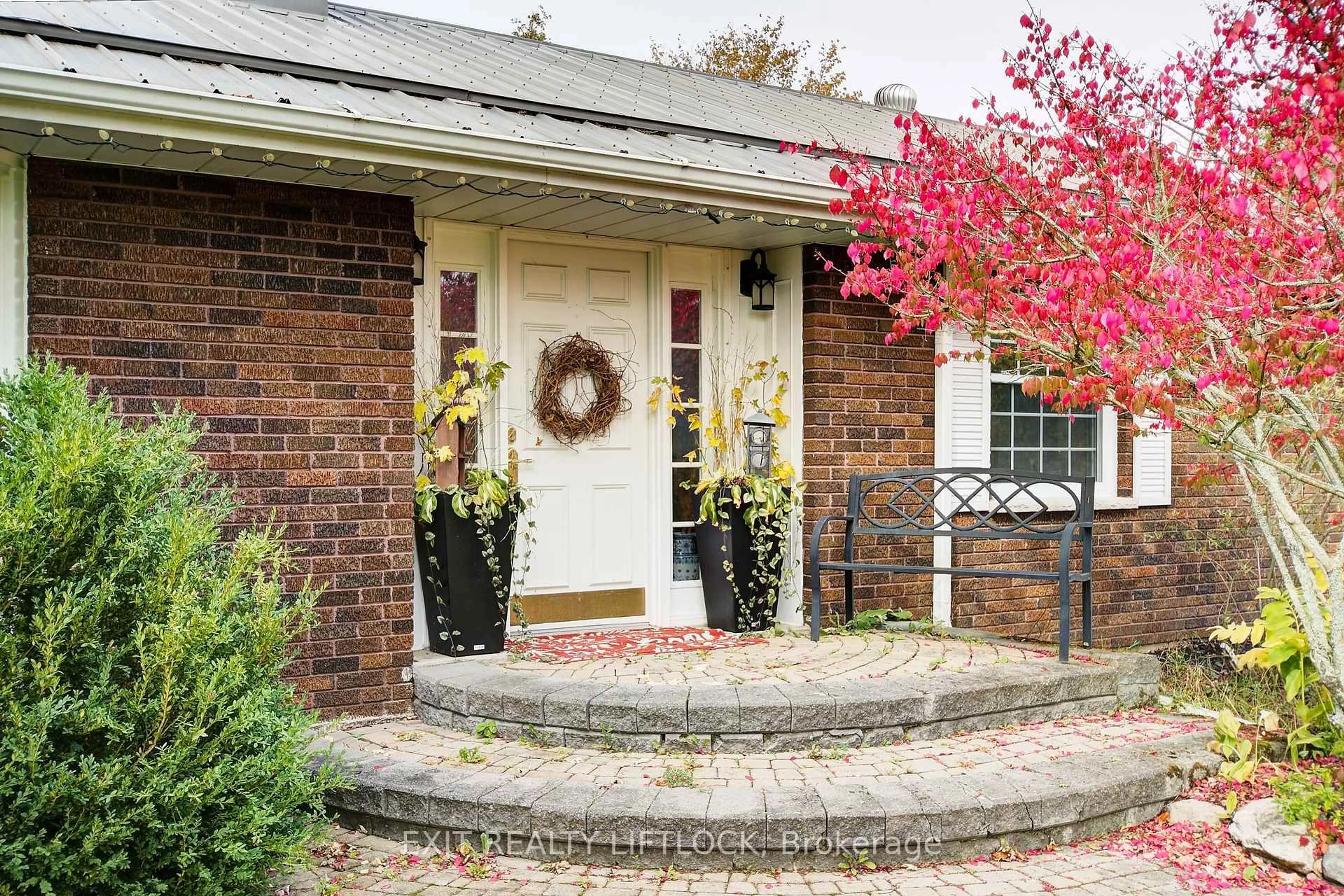 Home with brick exterior material, street for 544 County Road 8, Douro-Dummer Ontario K0L 2H0