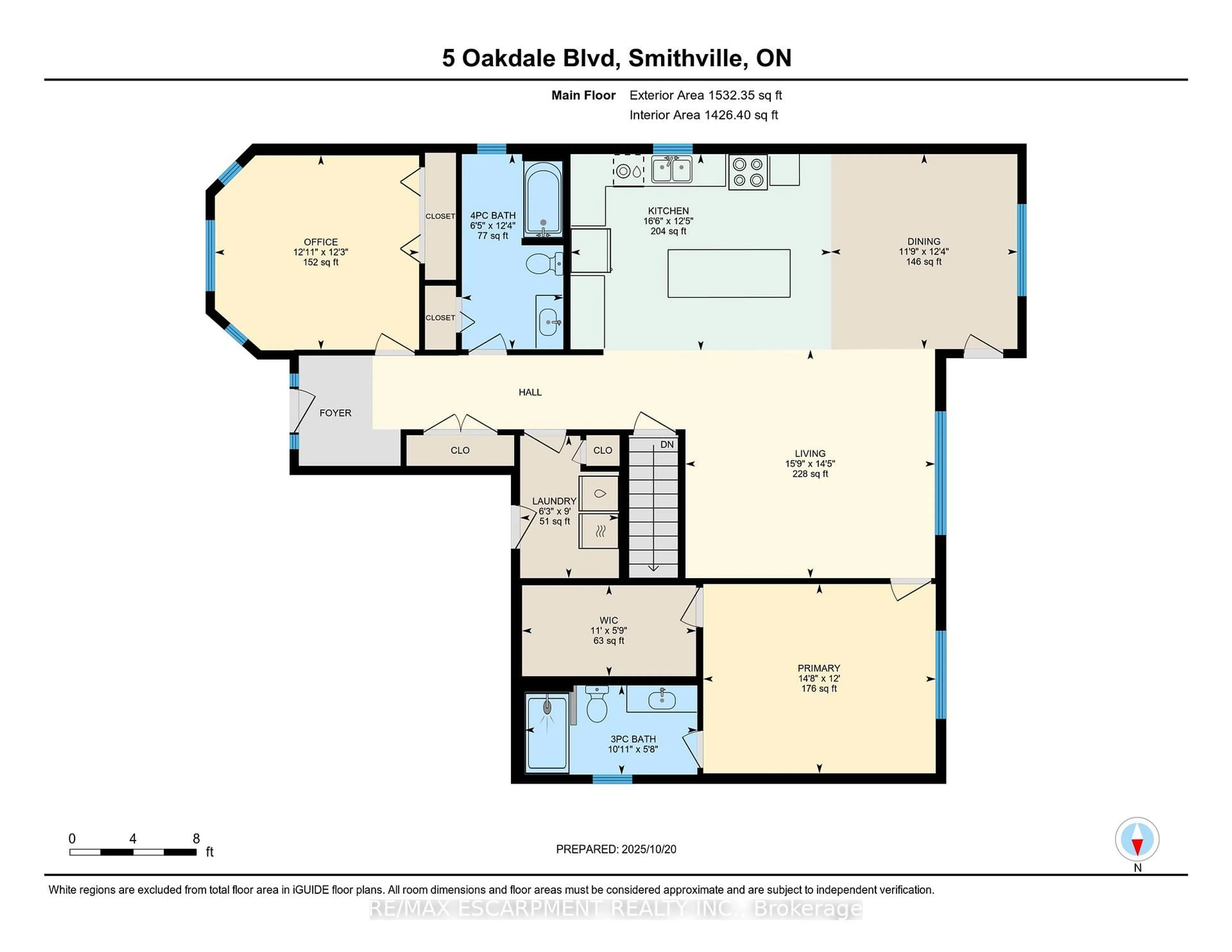 Floor plan for 5 Oakdale Blvd, West Lincoln Ontario L0R 2A0
