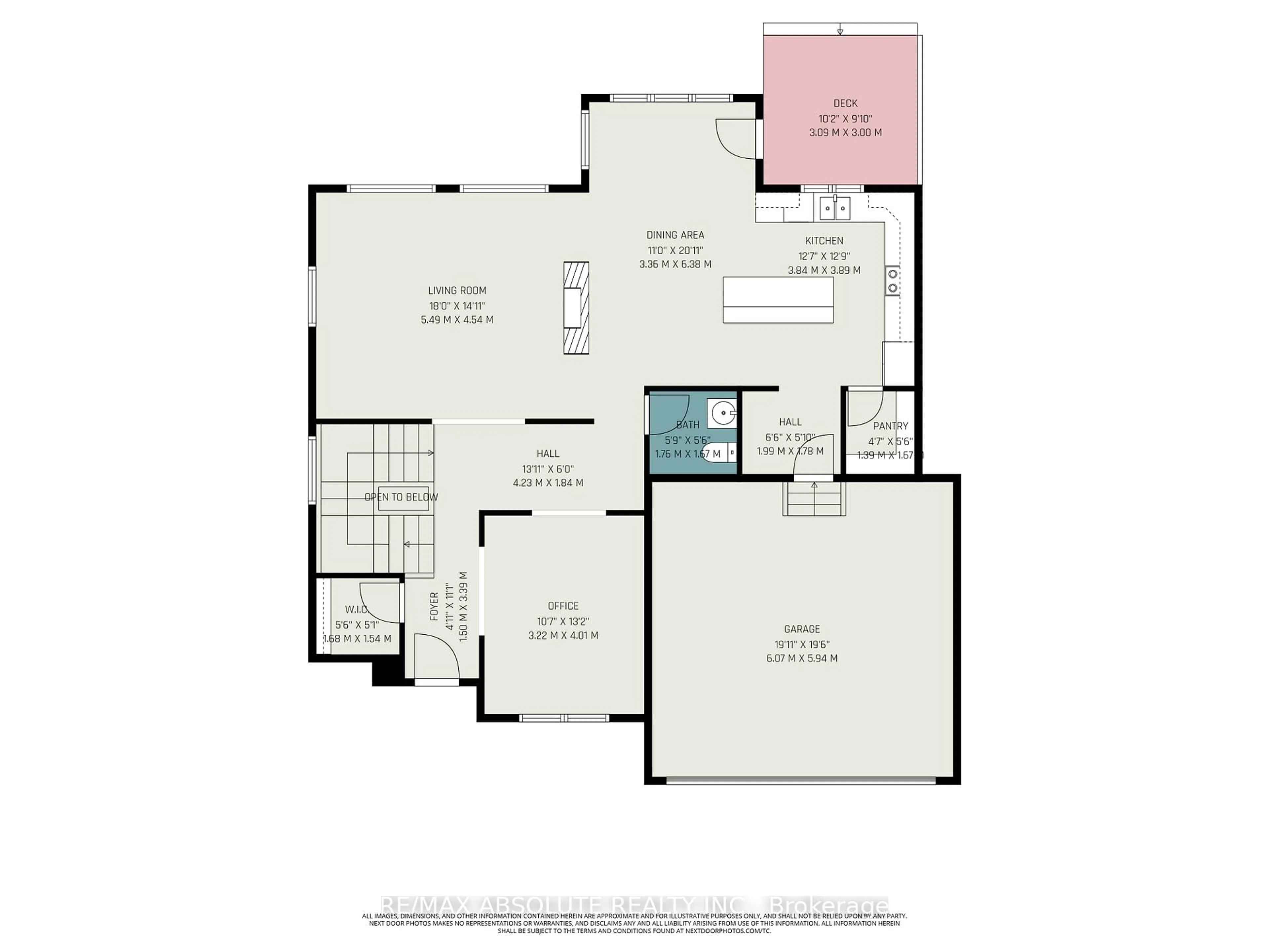 Floor plan for 205 Arthur St, Arnprior Ontario K7S 3Z6